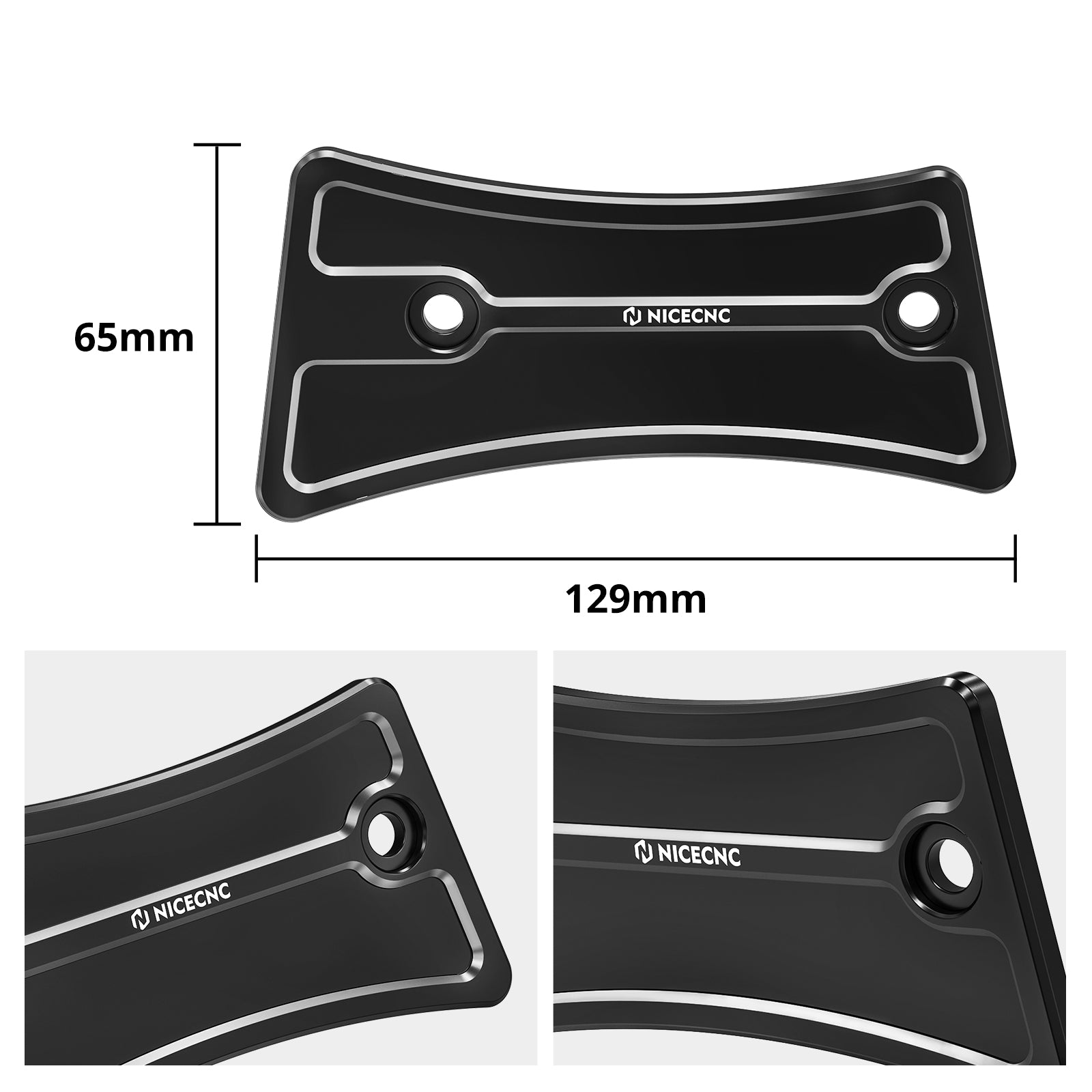 Frame Downtube Crossbrace Trim Cover For Harley Road King Electra Street Glide