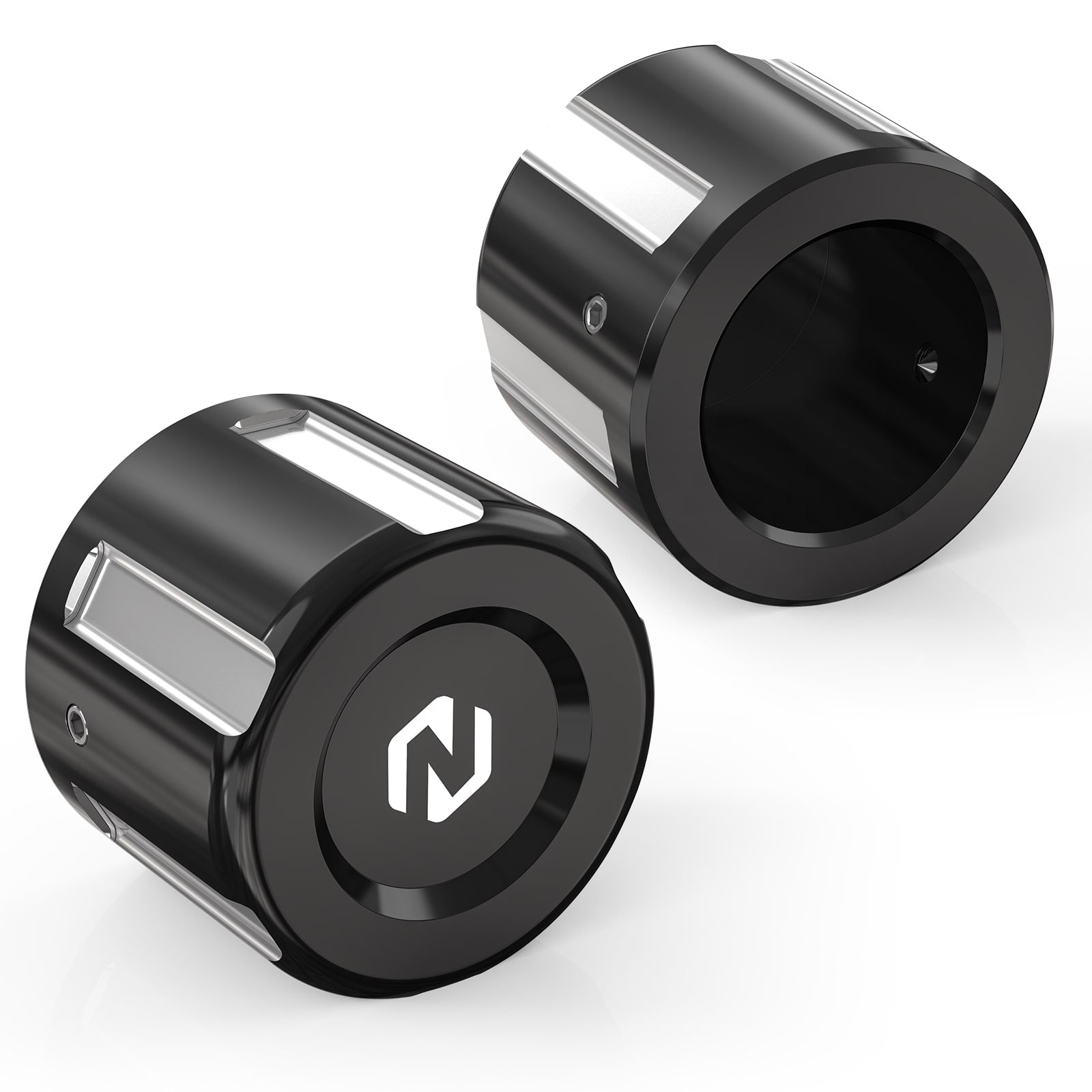 Front Axle Nut Covers Caps For Harley Road King Street Glide Softail Sportster 1200