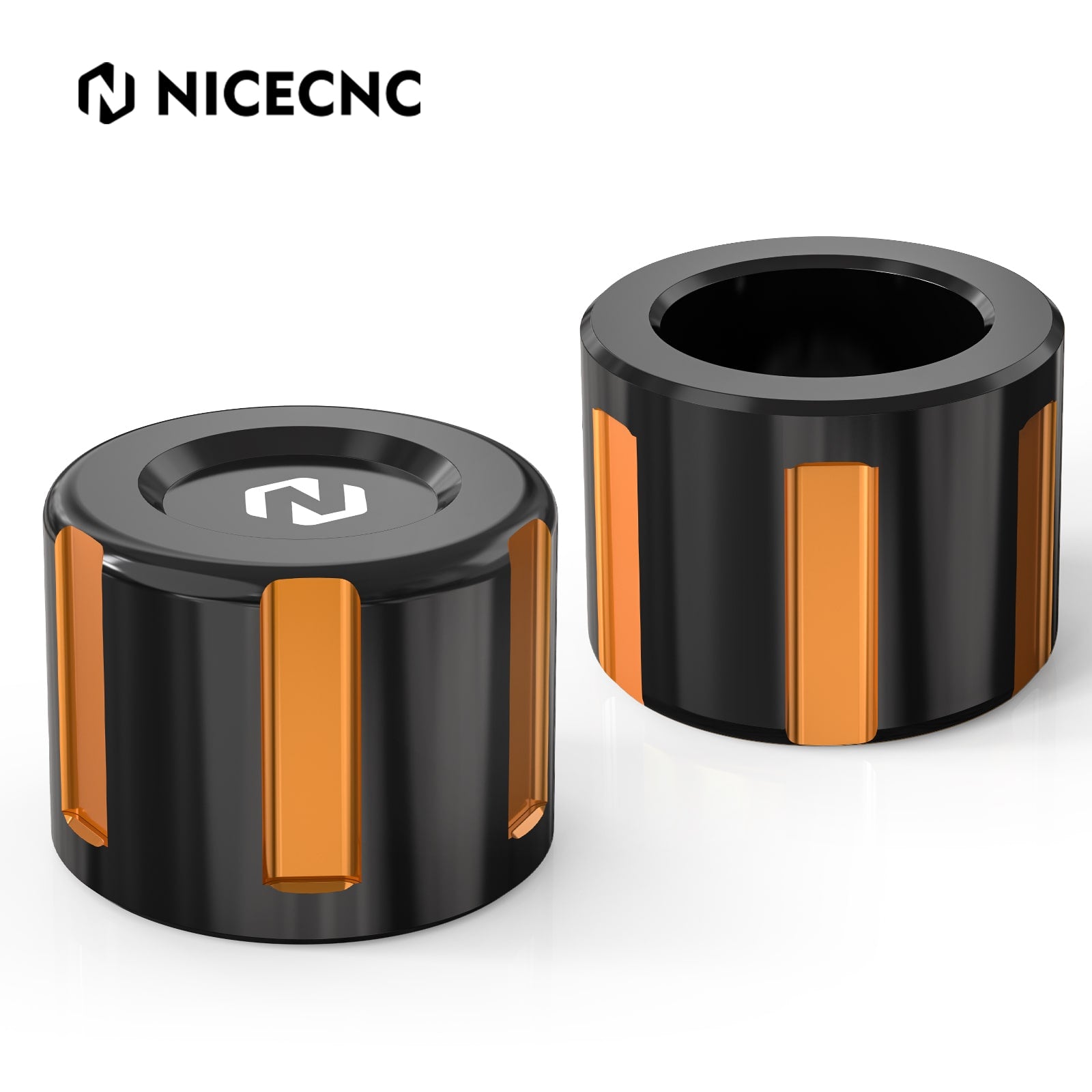 Front Axle Nut Covers Caps For Harley Road King Street Glide Softail Sportster 1200