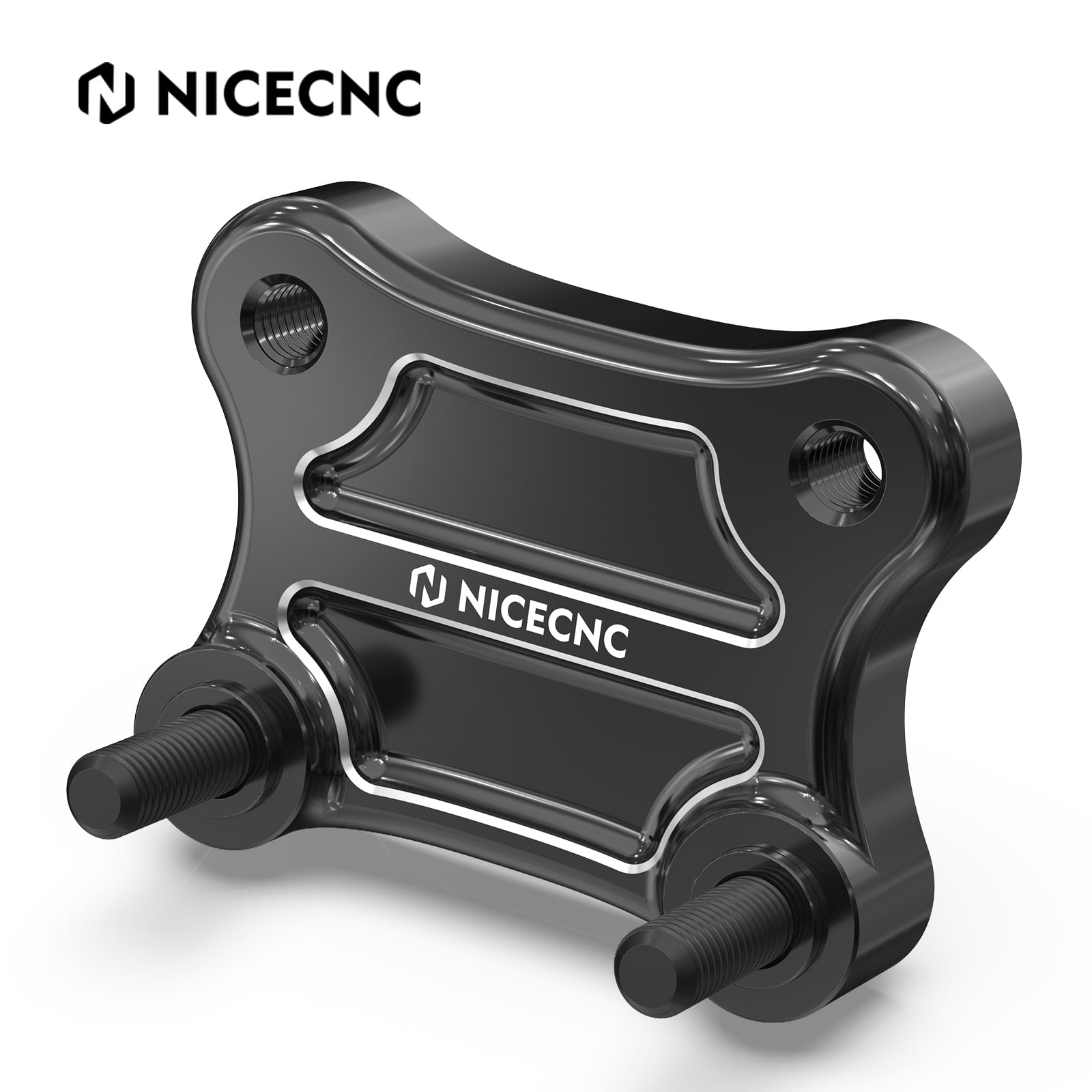 Handlebar Riser Pull Back Adapter Plate For Harley Electra Tri Street Glide Ultra Limited