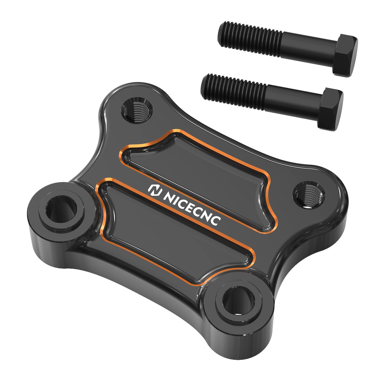 Handlebar Riser Pull Back Adapter Plate For Harley Electra Tri Street Glide Ultra Limited