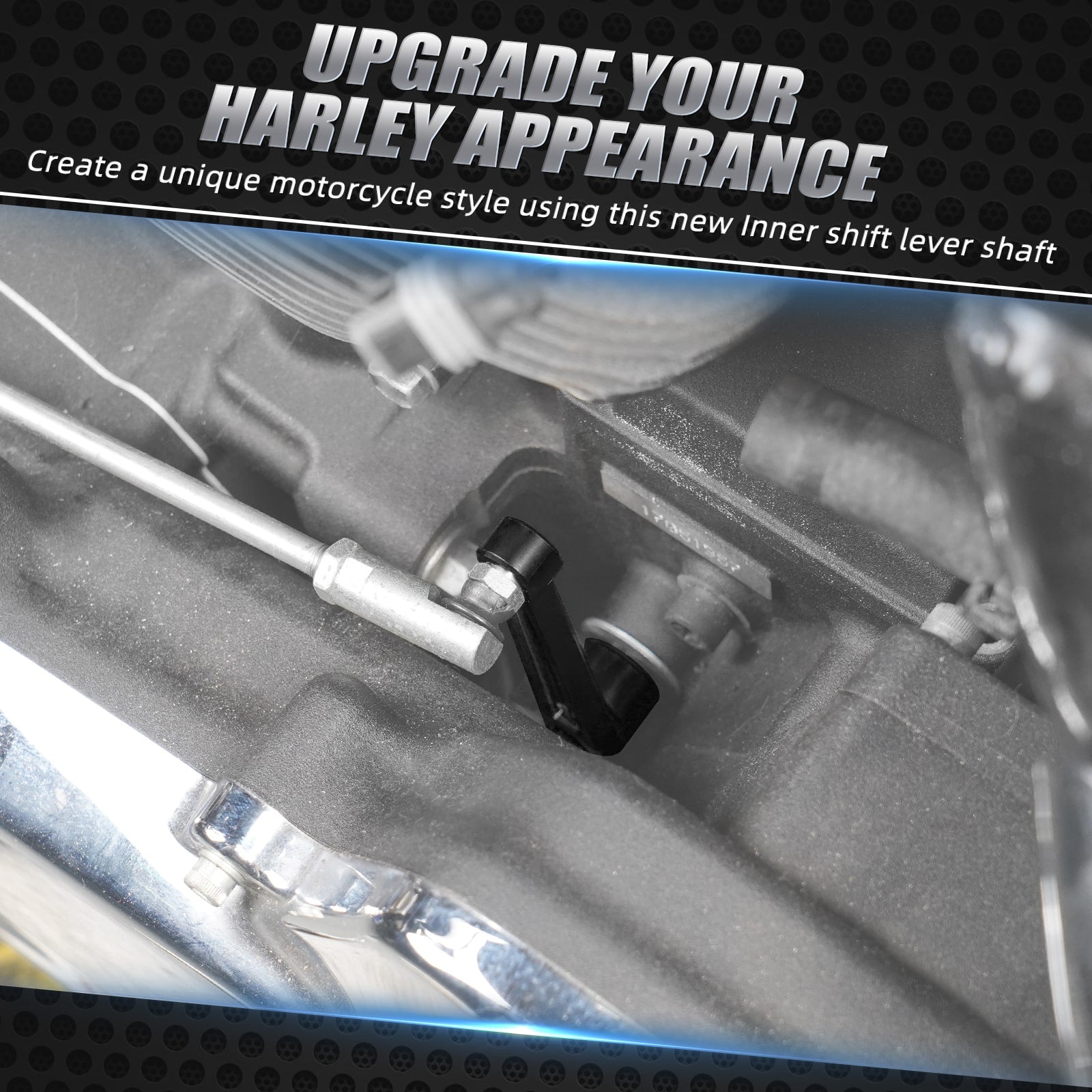 Transmission Inner Gear Shift Shaft Lever Arm For Harley Road King Street Glide