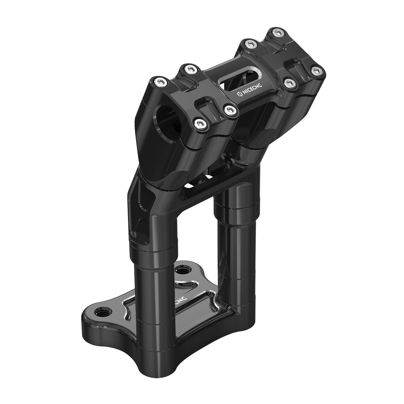 Modular Kickback Risers For Harley Tri Electra Street Glide Ultra Limited 1" Handlebar