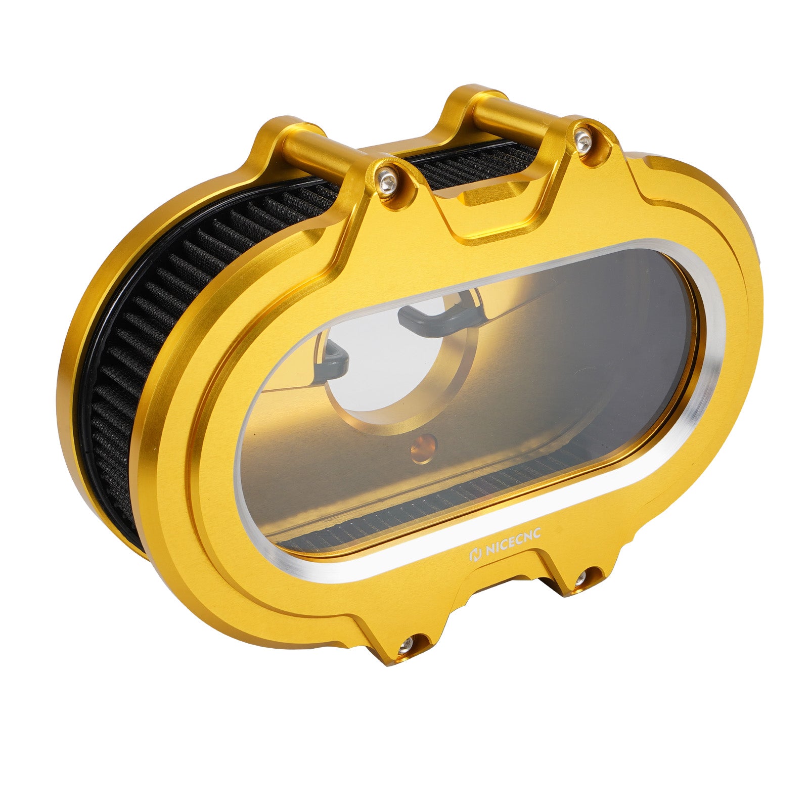 M8 Transparent Air Cleaner Intake Filter Kit For Harley Road King Electra Street Glide