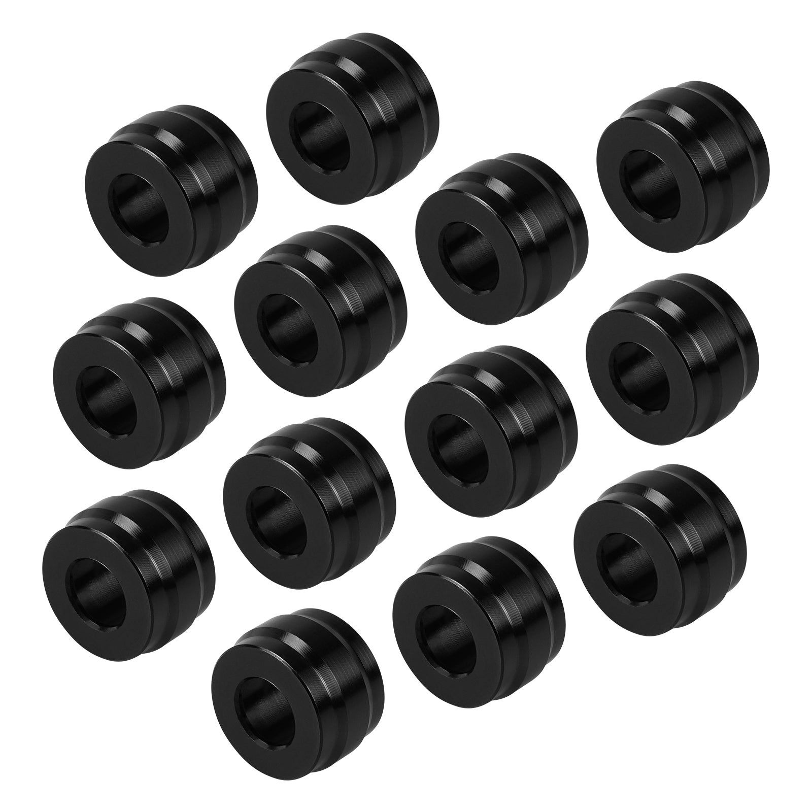 M8 Primary Cover Bolt Caps Decorative Trim Rings For Harley Road King Electra Street Glide