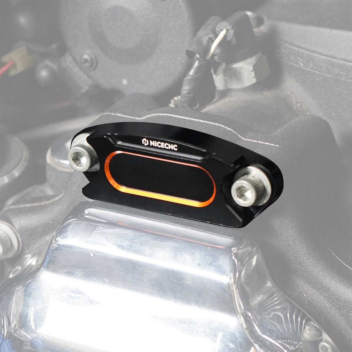 Transmission Gear Position Cover For Harley Road King Electra Street Glide Ultra Limited