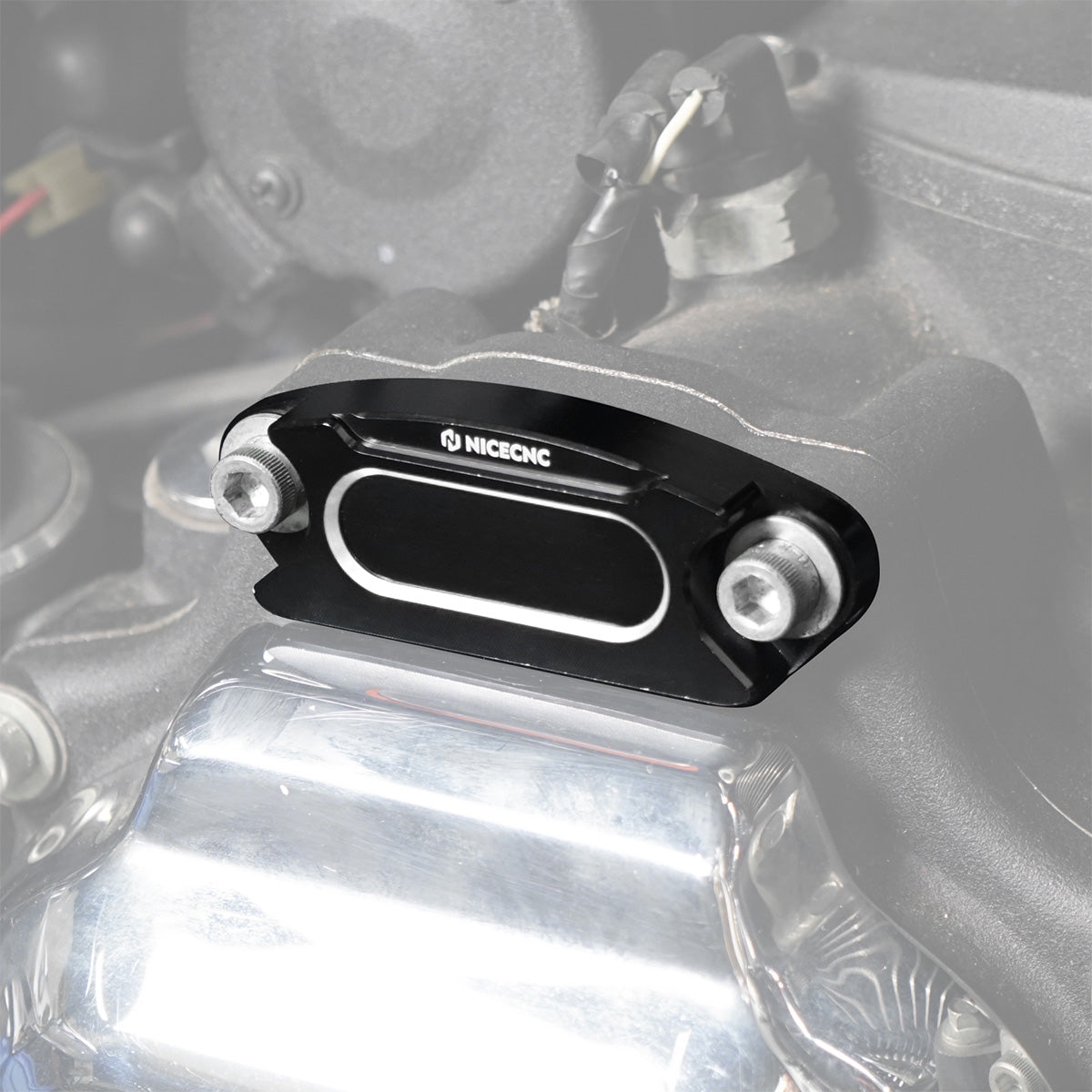 Transmission Gear Position Cover For Harley Road King Electra Street Glide Ultra Limited