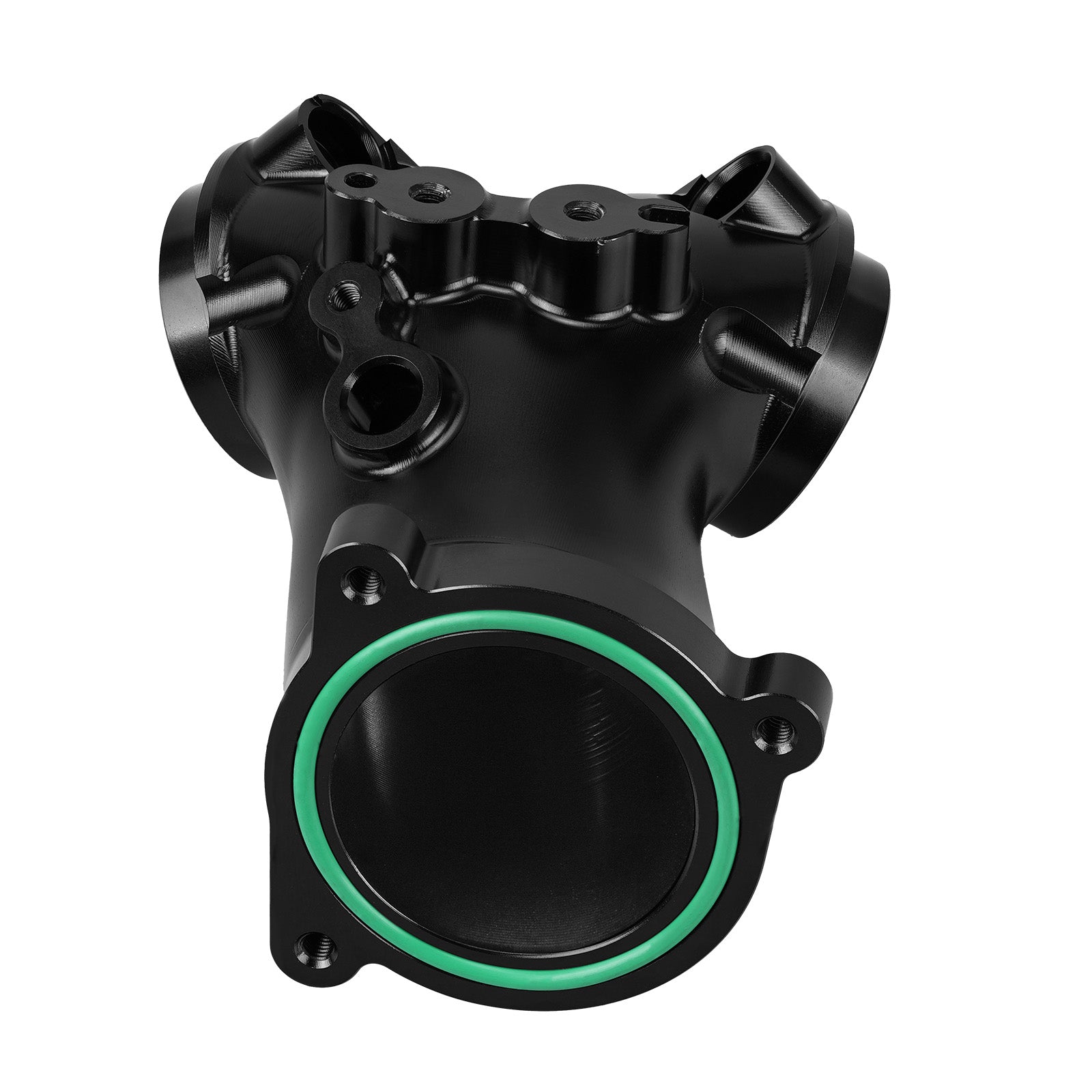 CNC One-Piece Aluminium 57mm M8 Intake Manifold For Harley Road King Street Glide