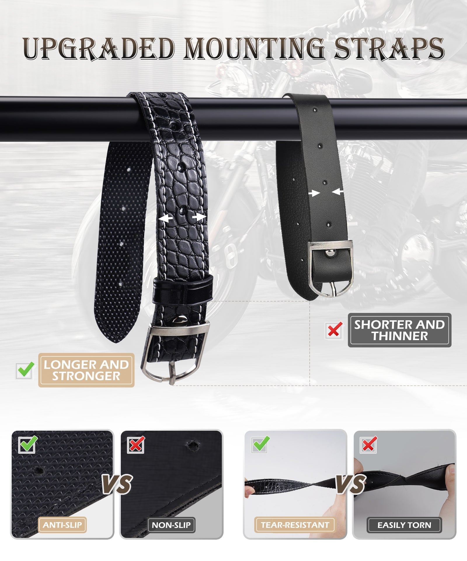 Harley Swingarm Bag Tool Storage Bag PU Leather Texture