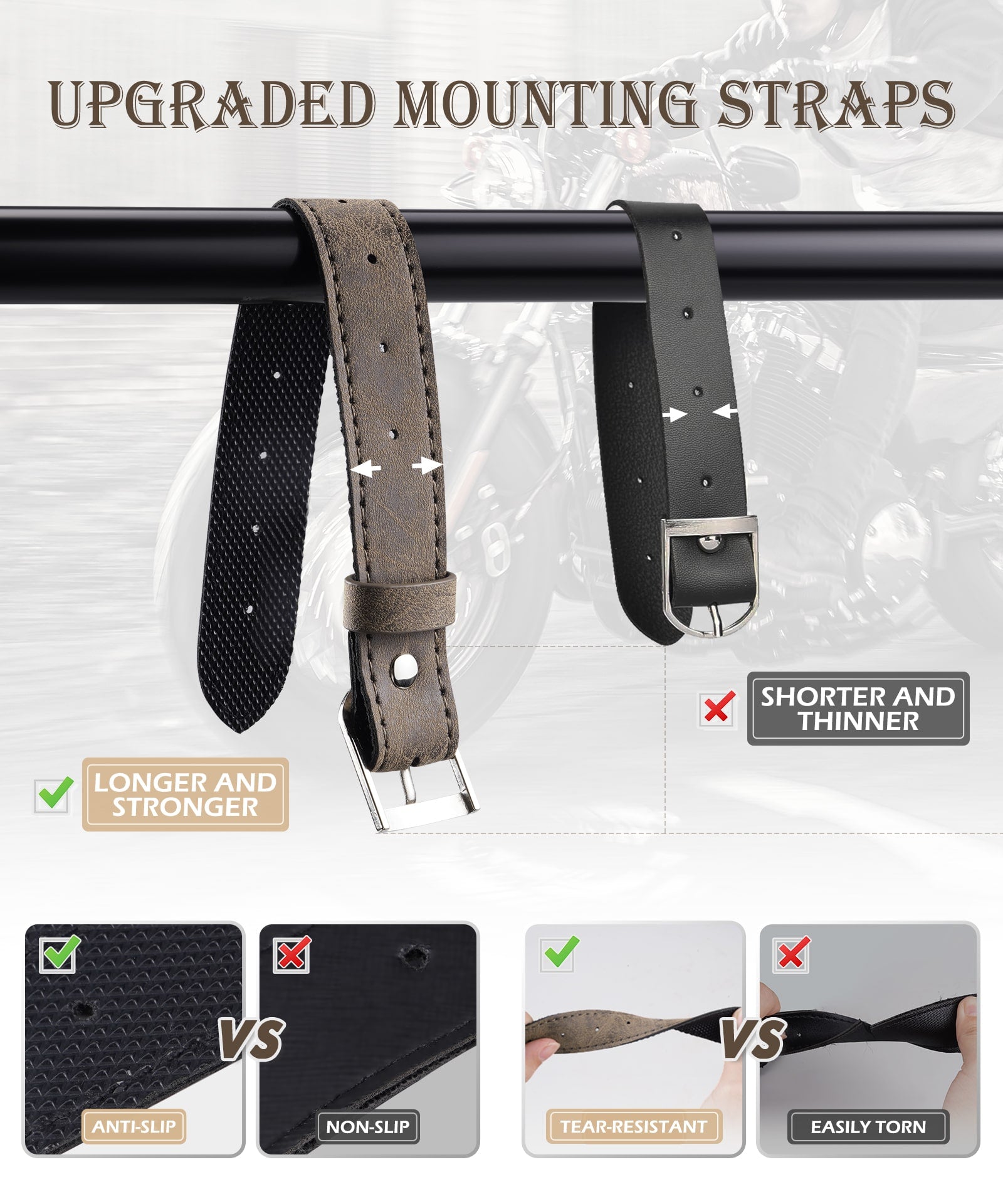 Harley Swingarm Bag Tool Storage Bag PU Leather Texture