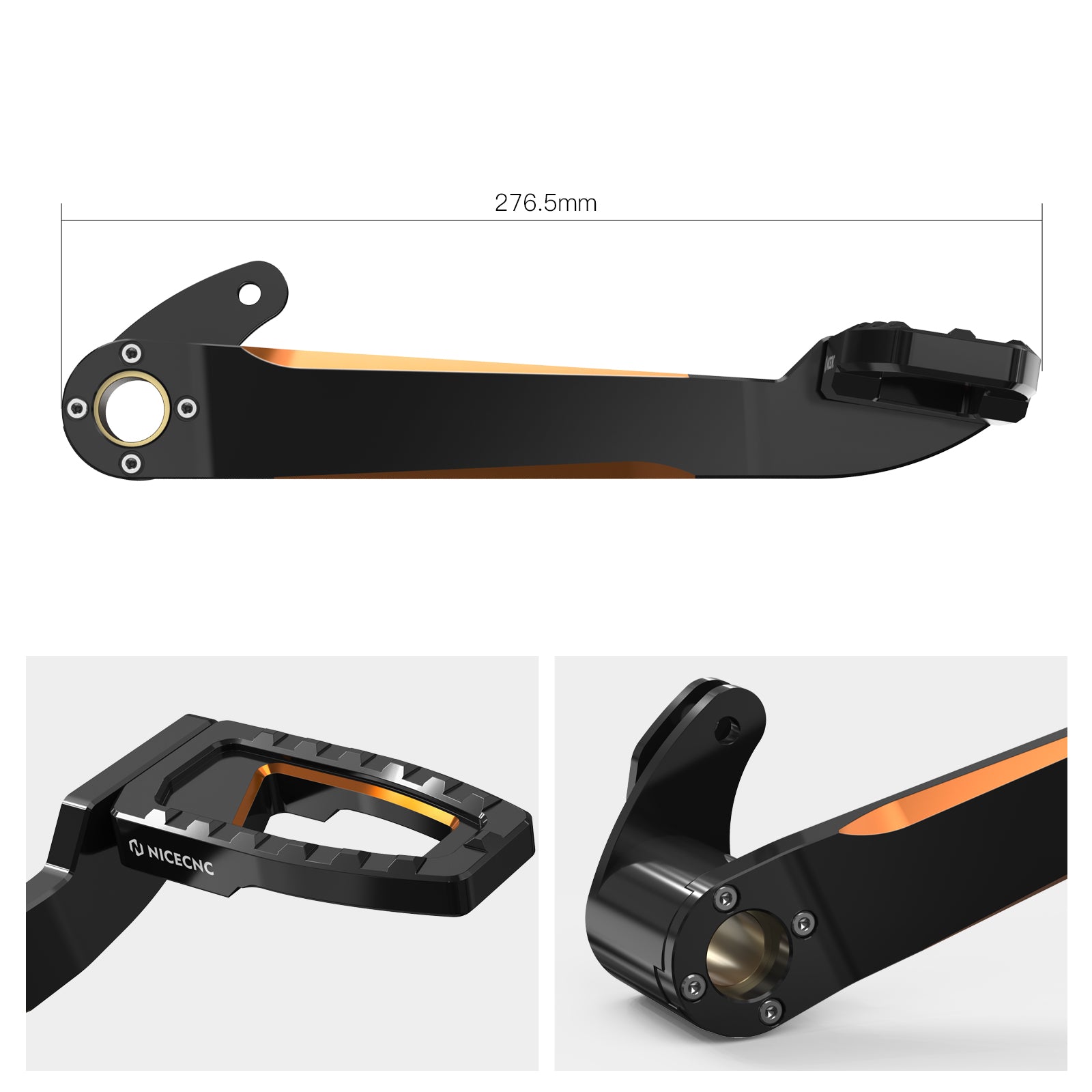 Rear Brake Lever Pedal Kit For Harley Touring Road King Electra Street Glide Ultra Limited