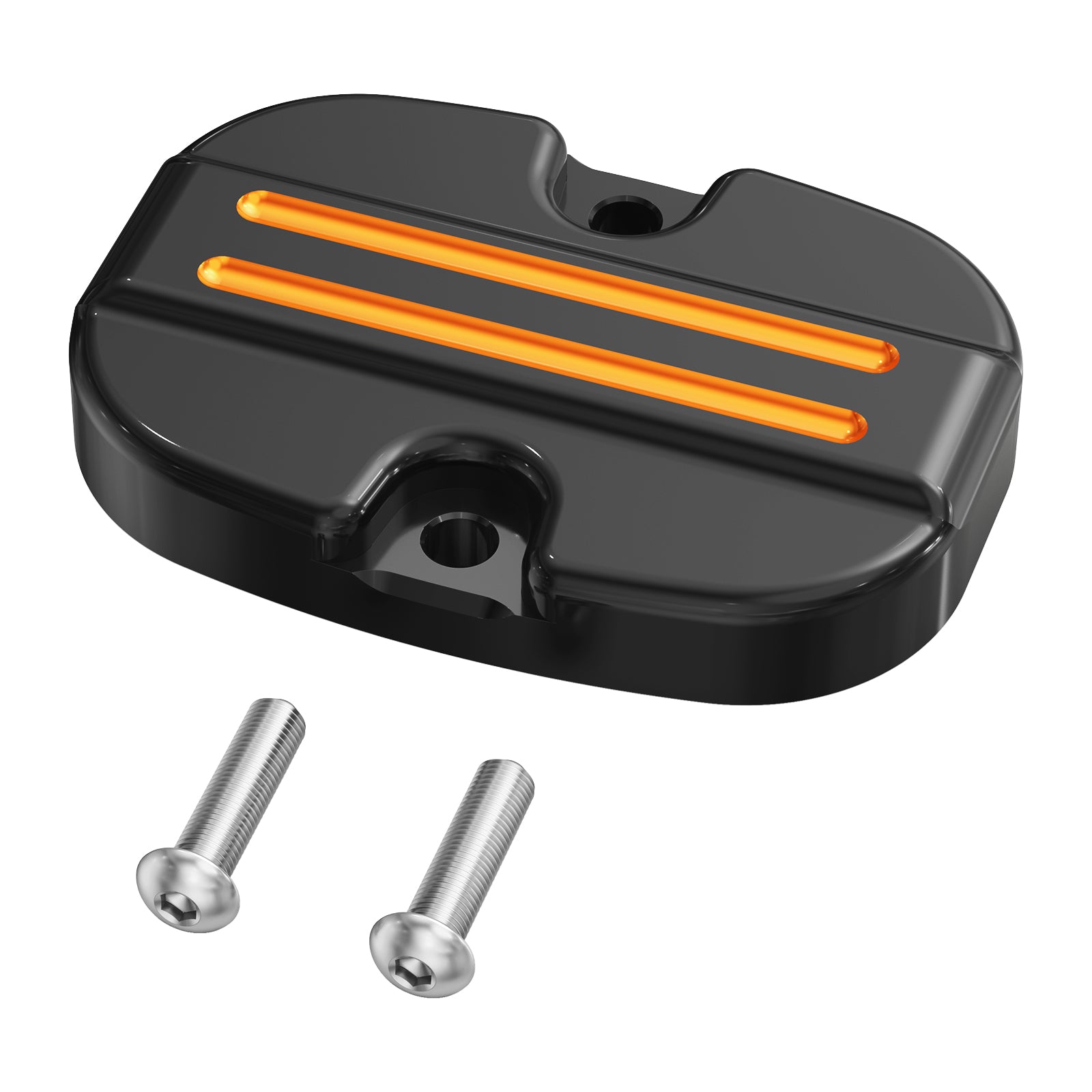 Rear Brake Master Cylinder Cover Cap For Harley Touring Road King Street Glide