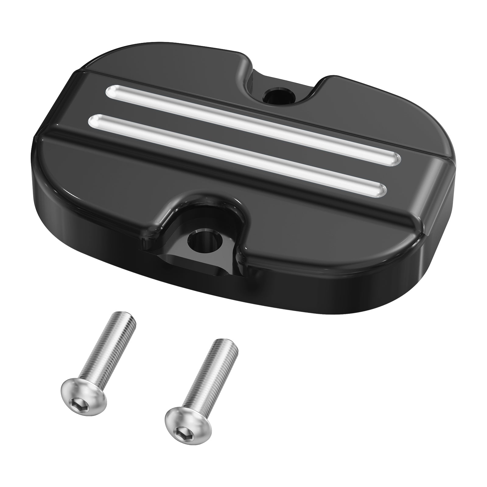 Rear Brake Master Cylinder Cover Cap For Harley Touring Road King Street Glide