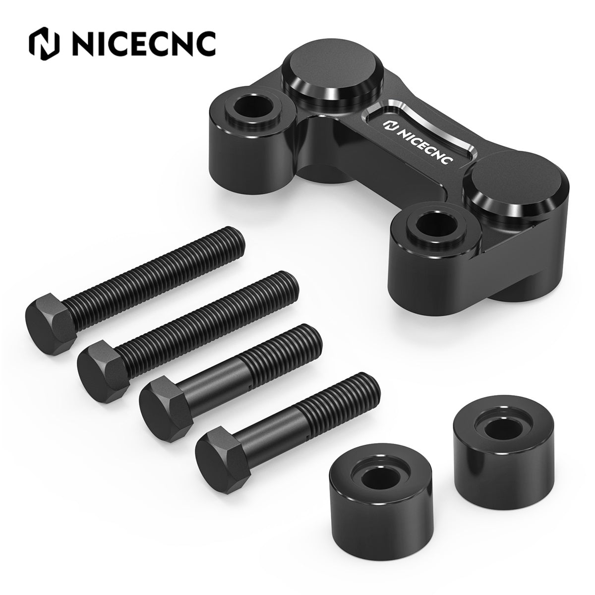 Handlebar Riser Pull Back Plate Relocation Bracket For Harley Softail Street Bob Low Rider S