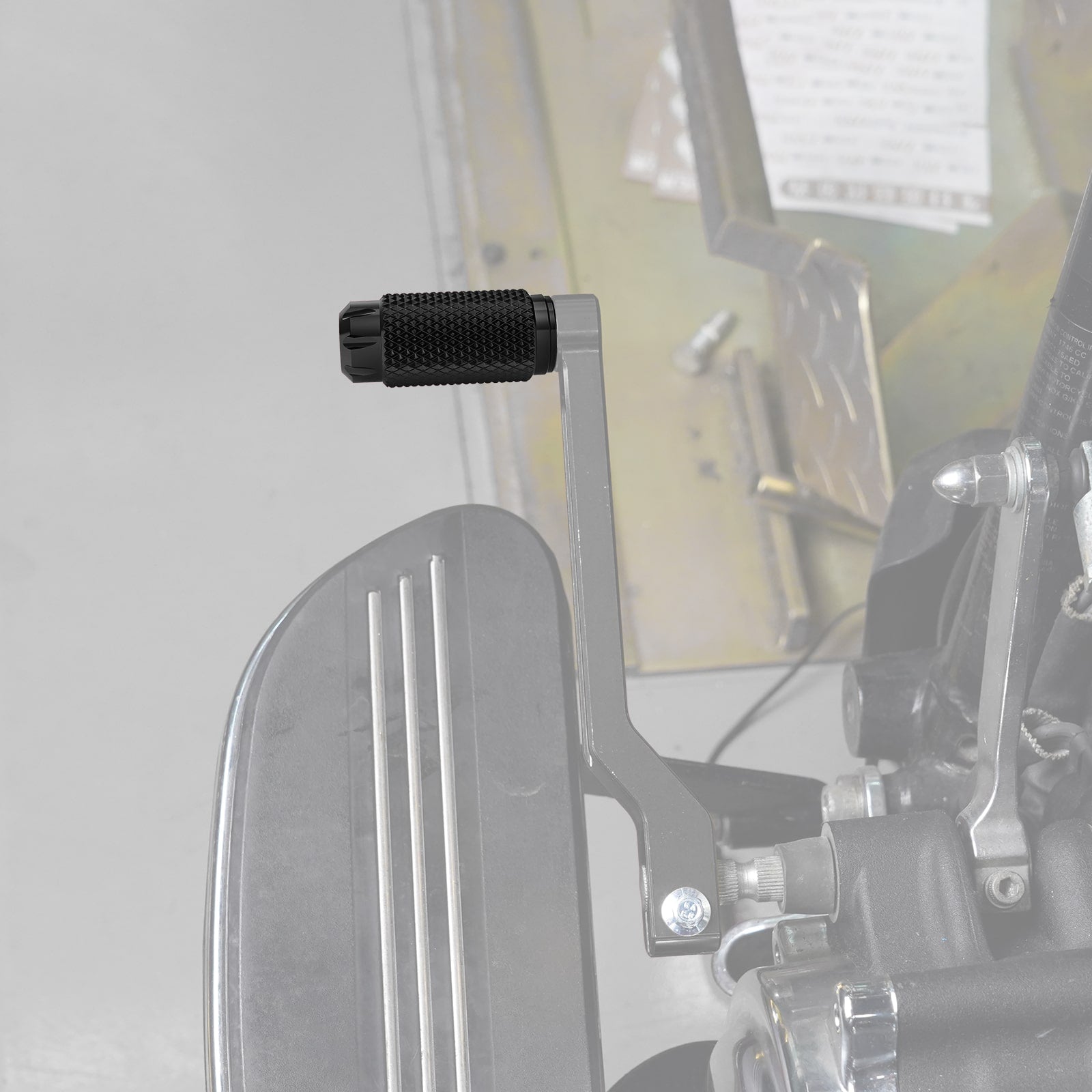 Passenger Footpegs Footrests + Shifter Pegs For Harley Road King Street Glide