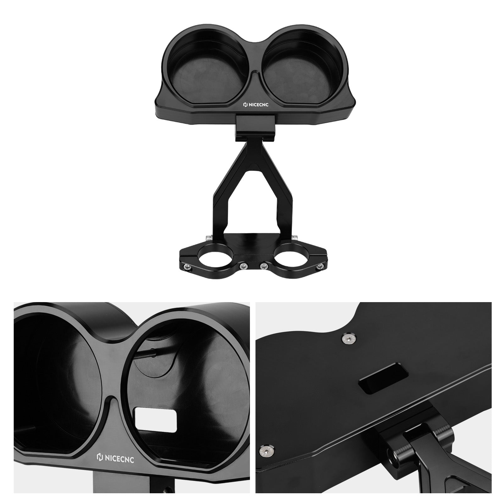 Instrument Speedometer Gauges Relocation Bracket Kit For Harley Road Glide 2015-2023