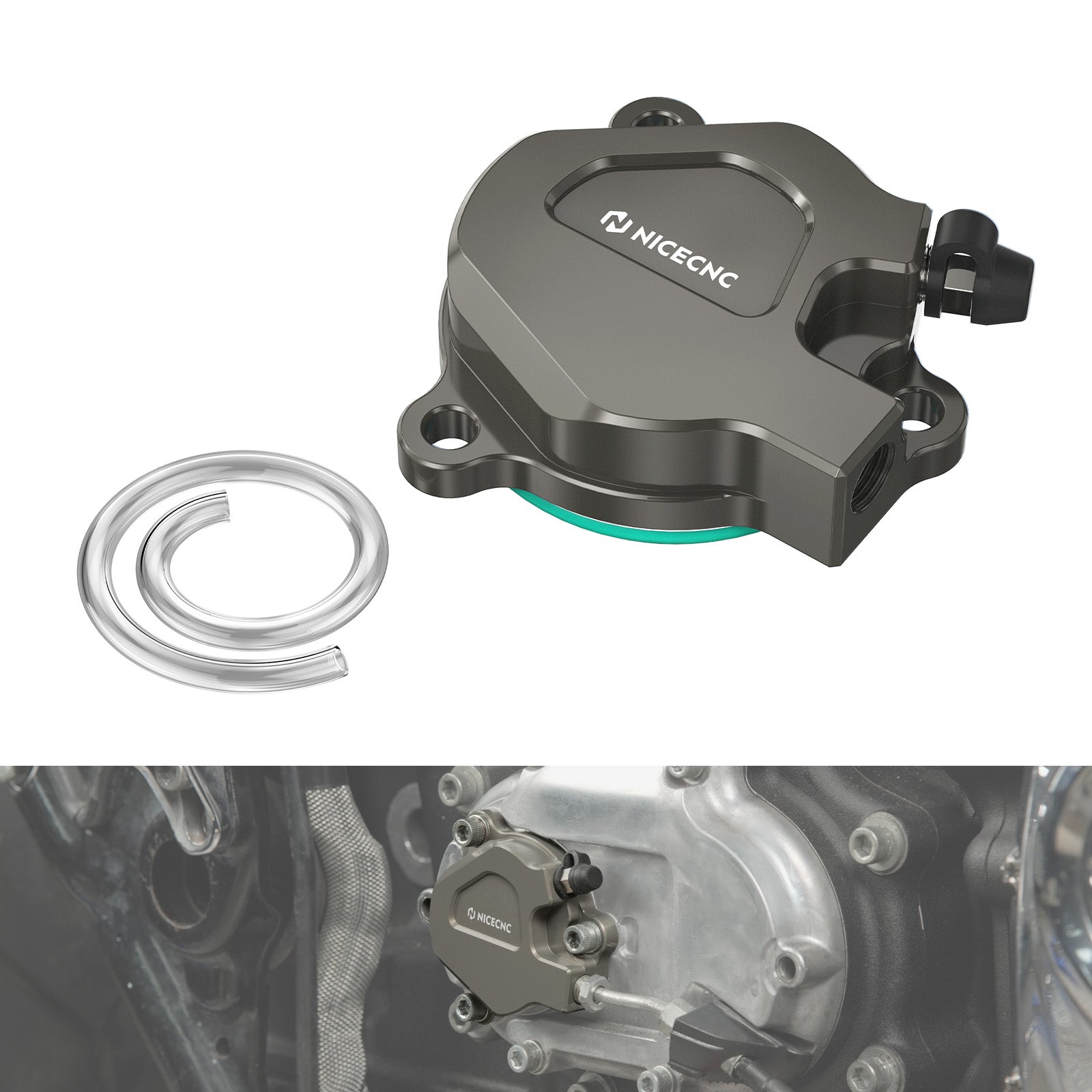 Clutch Slave Cylinder & Oil Hose Assembly For Harley Road King Electra Street Glide 17–20