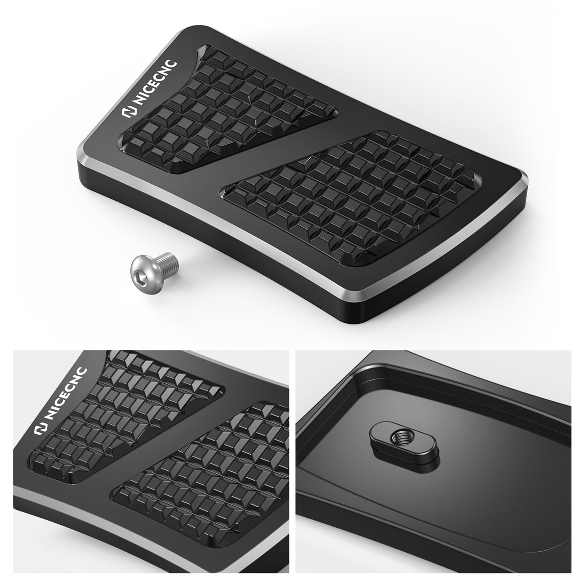 Enlarged Brake Pedal Extension Tip Peg For Harley Softail Slim Deluxe Fat Boy Heritage