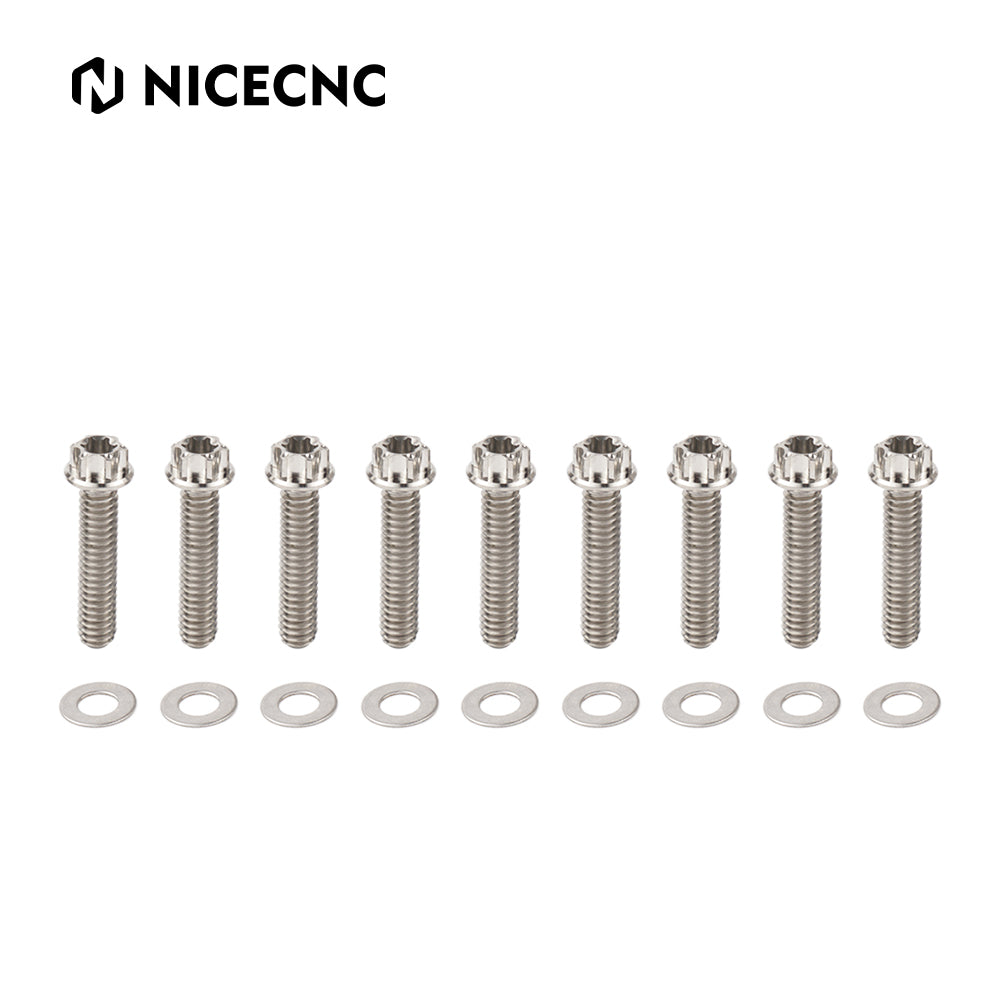 Cam Cover Screws Bolts Kit For Harley Road King Electra Street Glide Freewheeler