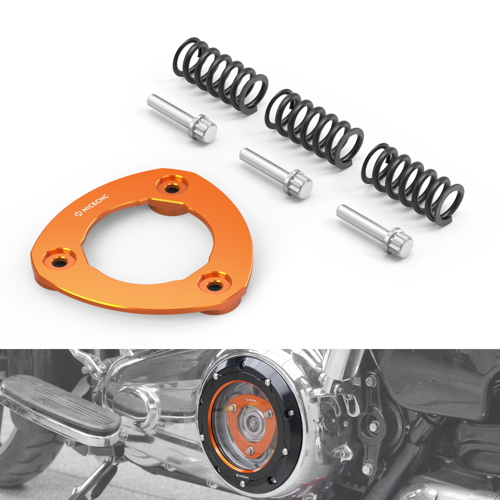Harley Road King Street Glide M8 High Pressure Clutch Plate Kit