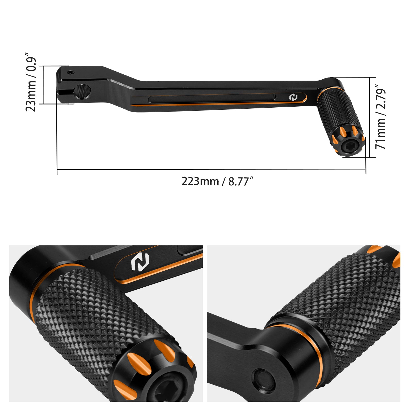 Extended Longer Heel Toe Shifter Levers For Harley Road King Electra Street Glide