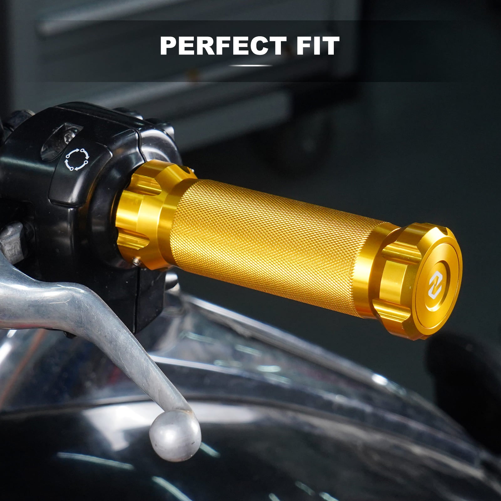 Handle Bar Grips For Harley Softail Fat Boy Street Bob 114 Low Rider ST Heritage