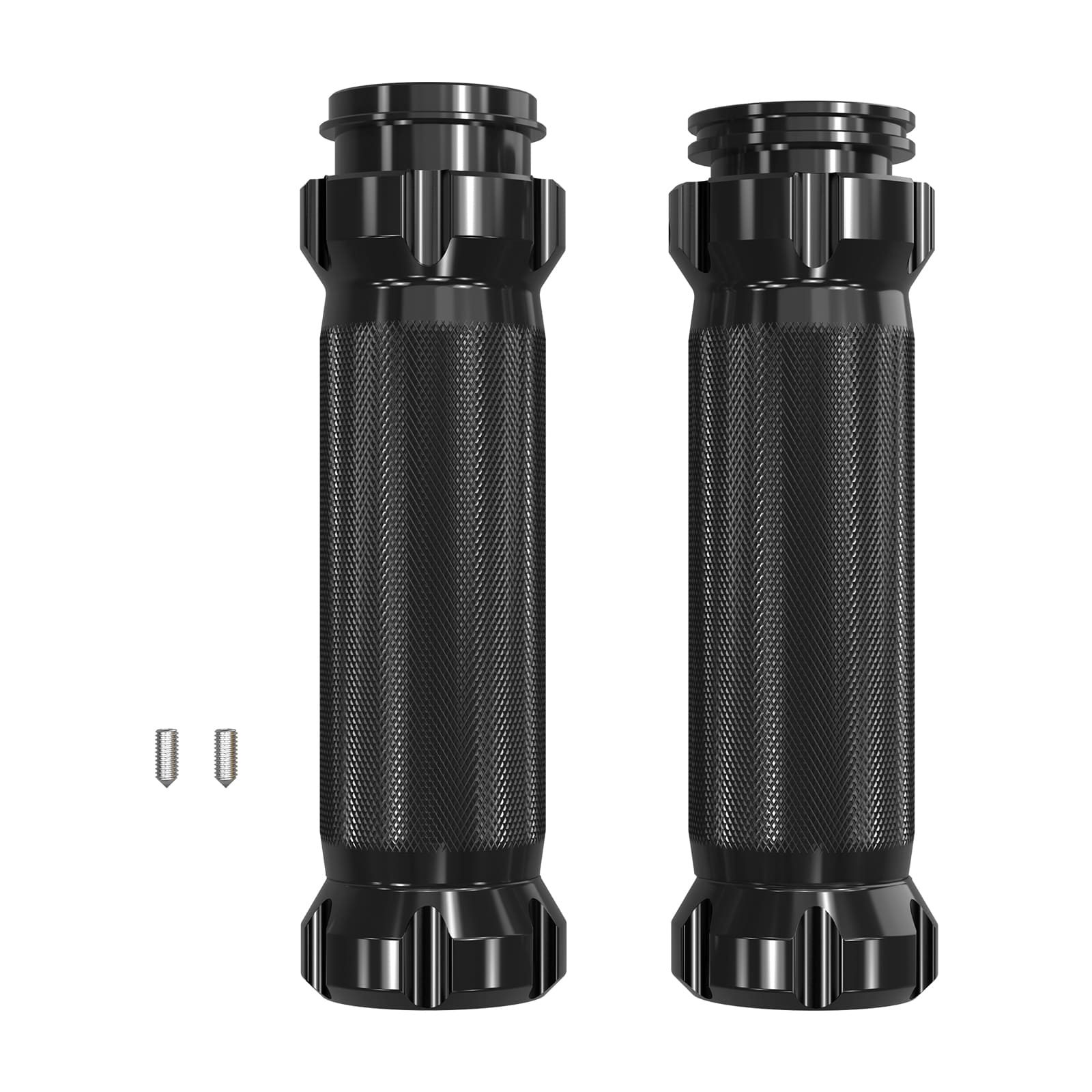 Handle Bar Grips For Harley Softail Fat Boy Street Bob 114 Low Rider ST Heritage