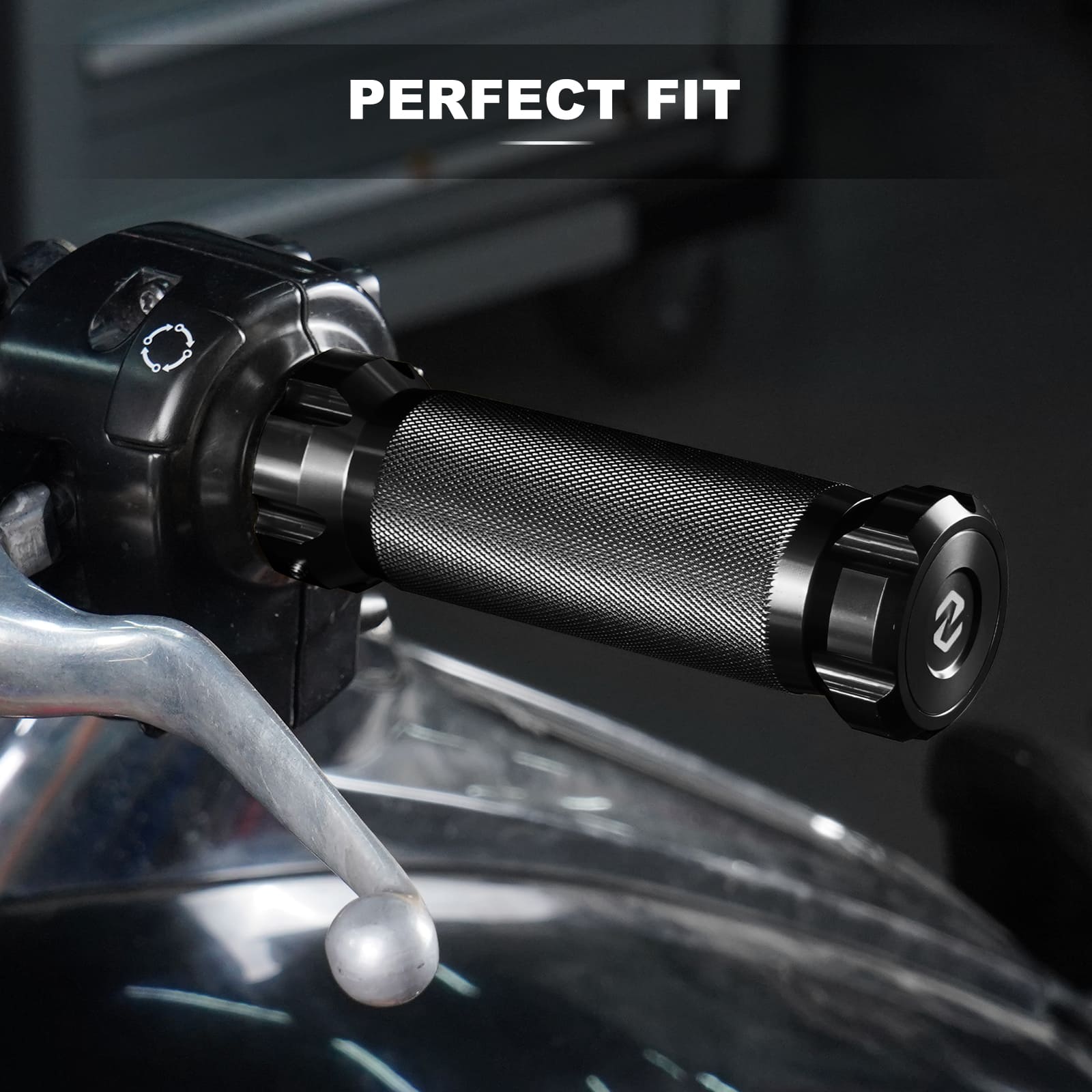 Handle Bar Grips For Harley Softail Fat Boy Street Bob 114 Low Rider ST Heritage