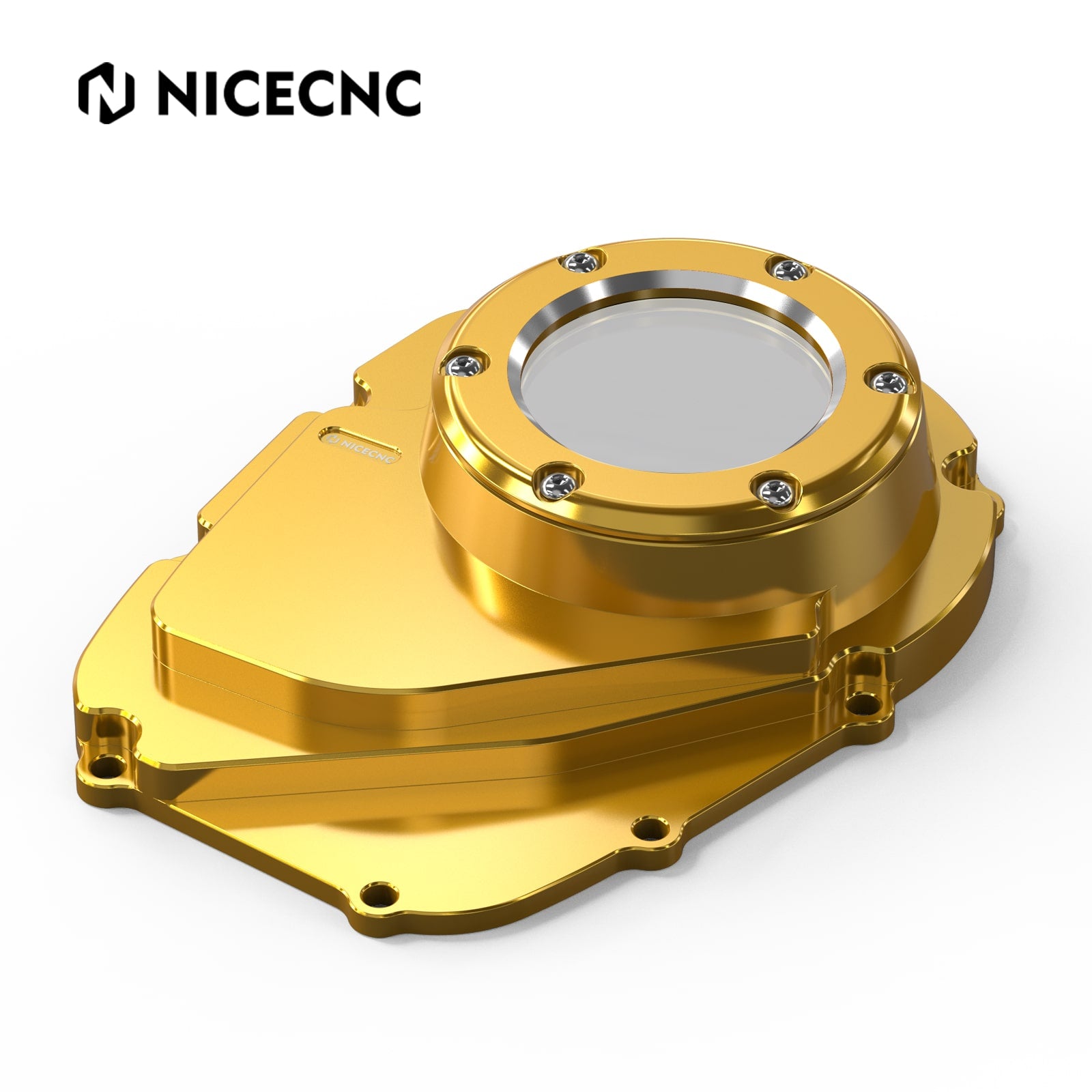 Transparent M8 Camshaft Cam Cover For Harley Softail Street Bob Low Rider Fat Boy