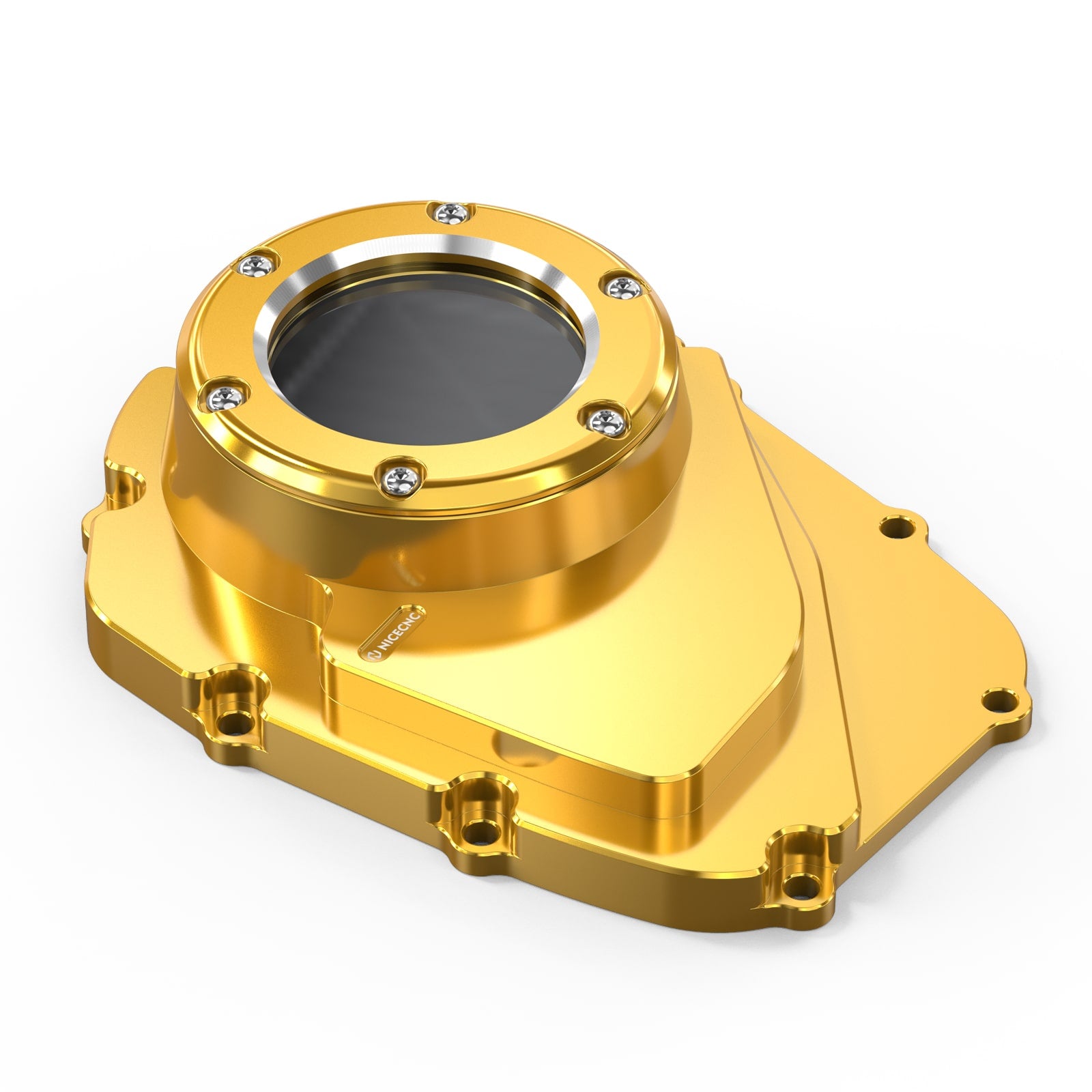 Transparent M8 Camshaft Cam Cover For Harley Softail Street Bob Low Rider Fat Boy