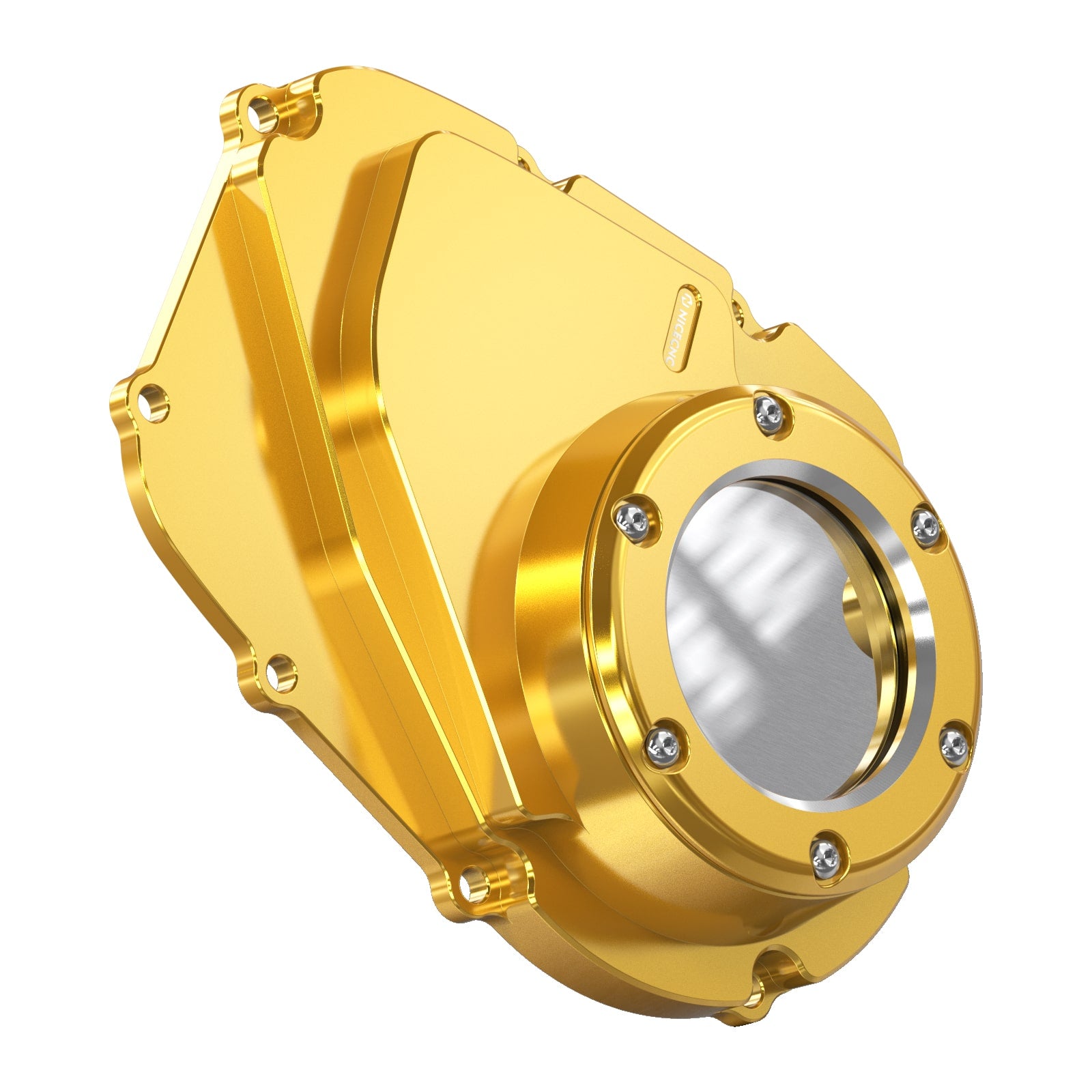 Transparent M8 Camshaft Cam Cover For Harley Softail Street Bob Low Rider Fat Boy