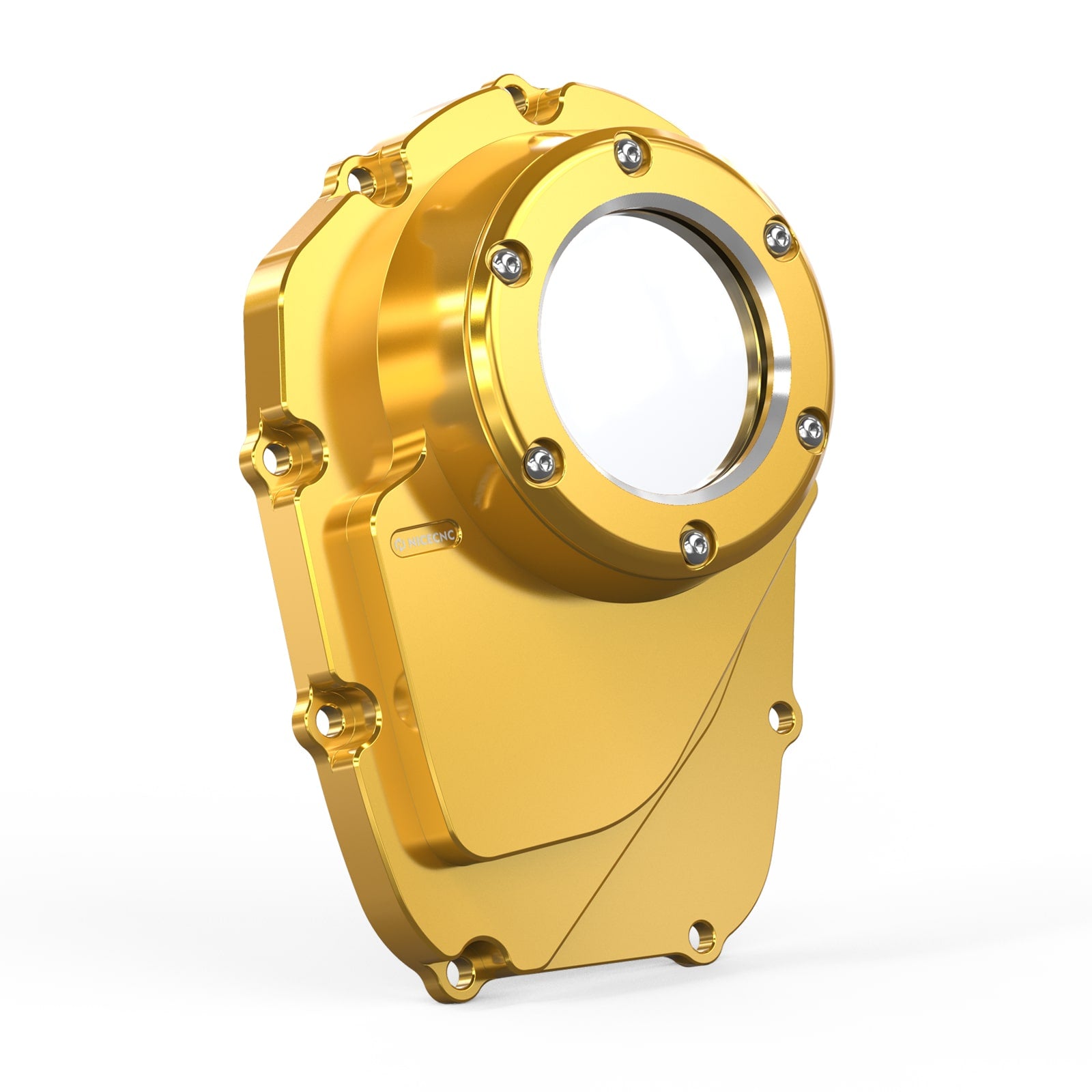 Transparent M8 Camshaft Cam Cover For Harley Softail Street Bob Low Rider Fat Boy