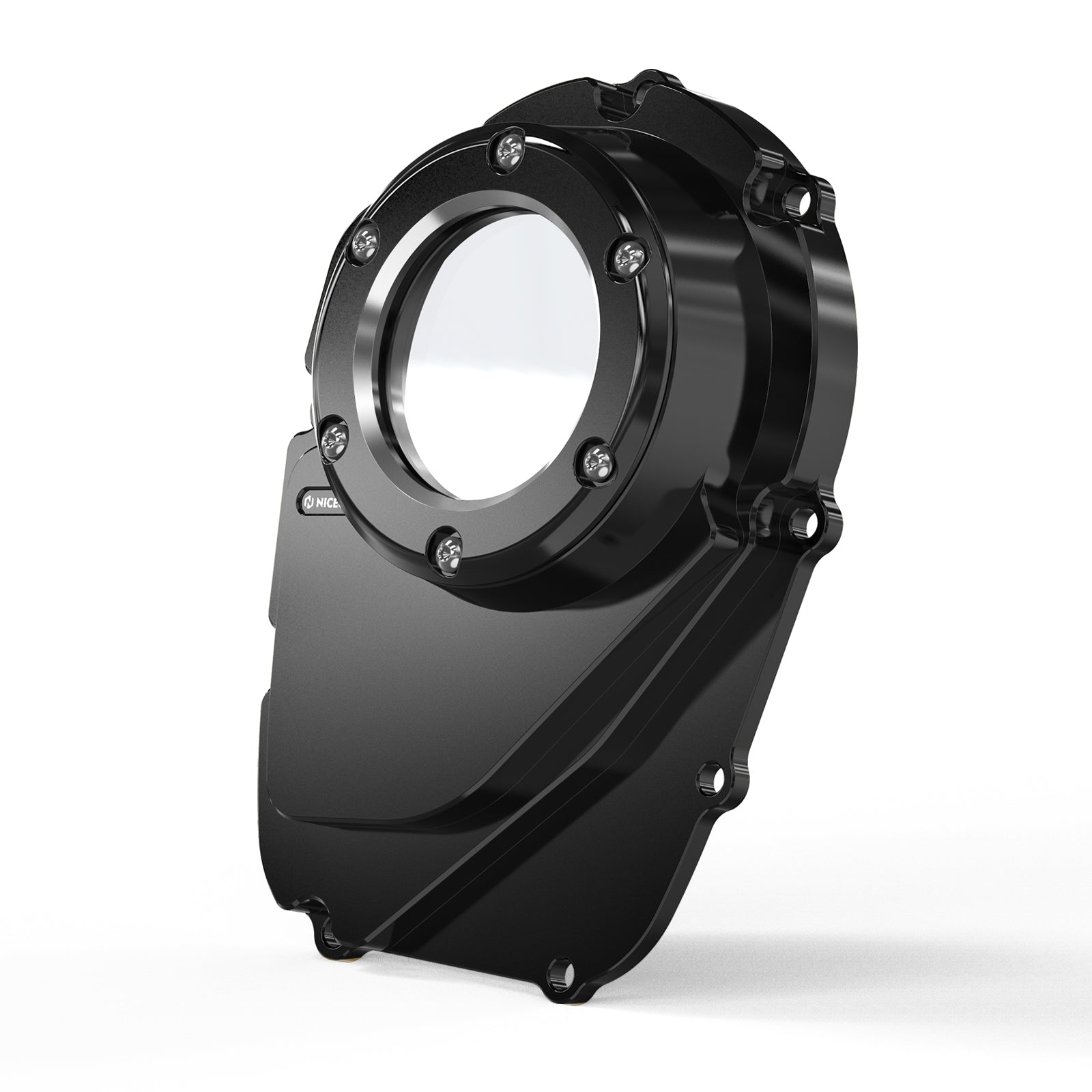 Transparent M8 Camshaft Cam Cover For Harley Softail Street Bob Low Rider Fat Boy