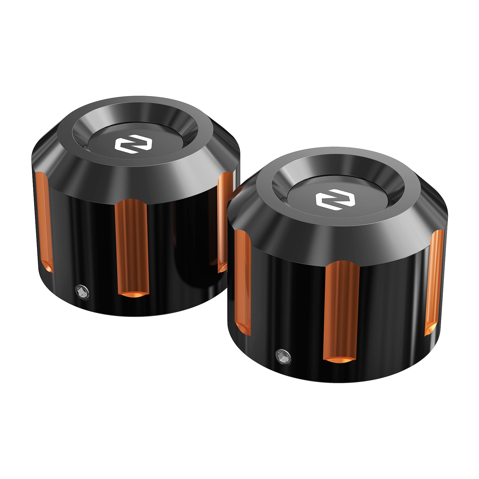 Rear Axle Nut Covers Caps For Harley Road King Electra Street Glide