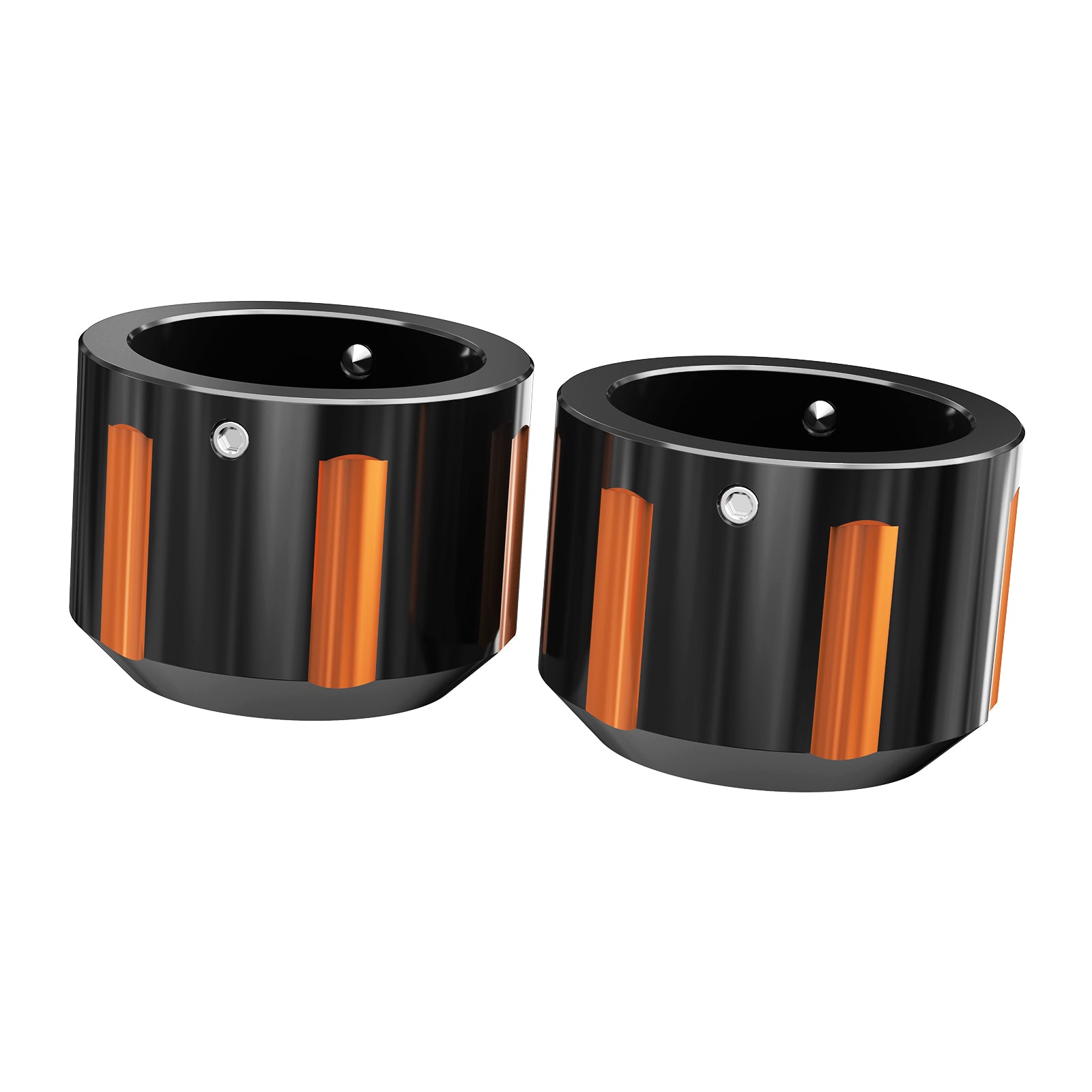 Rear Axle Nut Covers Caps For Harley Road King Electra Street Glide