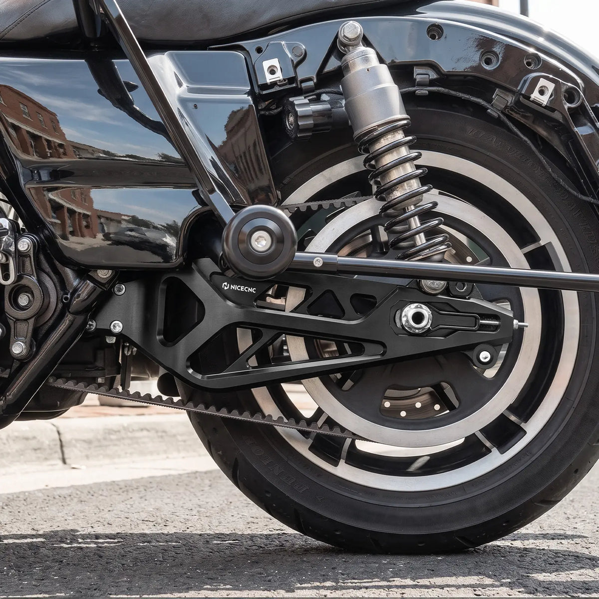 Rear Swingarm For Harley Touring Road Glide Road King Street Glide
