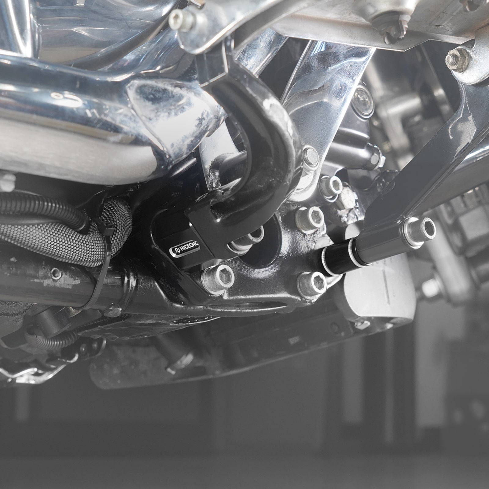 Rider Footboards Floorboards Extenders Kit For Harley Road King Electra Street Glide