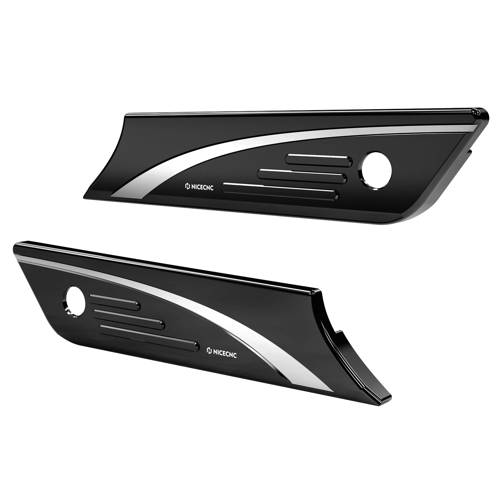 Saddle Bag Saddlebags Latch Decorative Covers For Harley Road King Street Glide