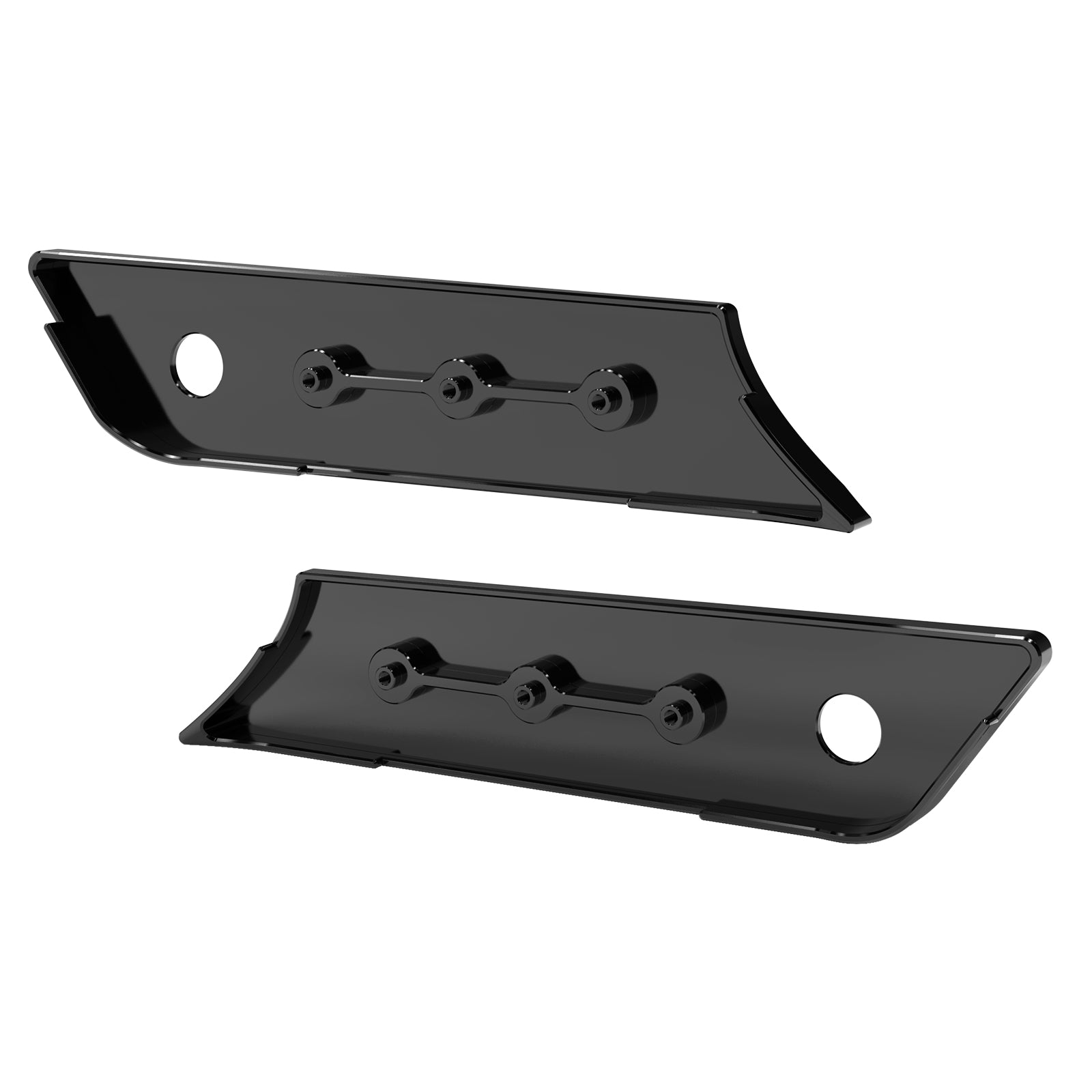 Saddle Bag Saddlebags Latch Decorative Covers For Harley Road King Street Glide