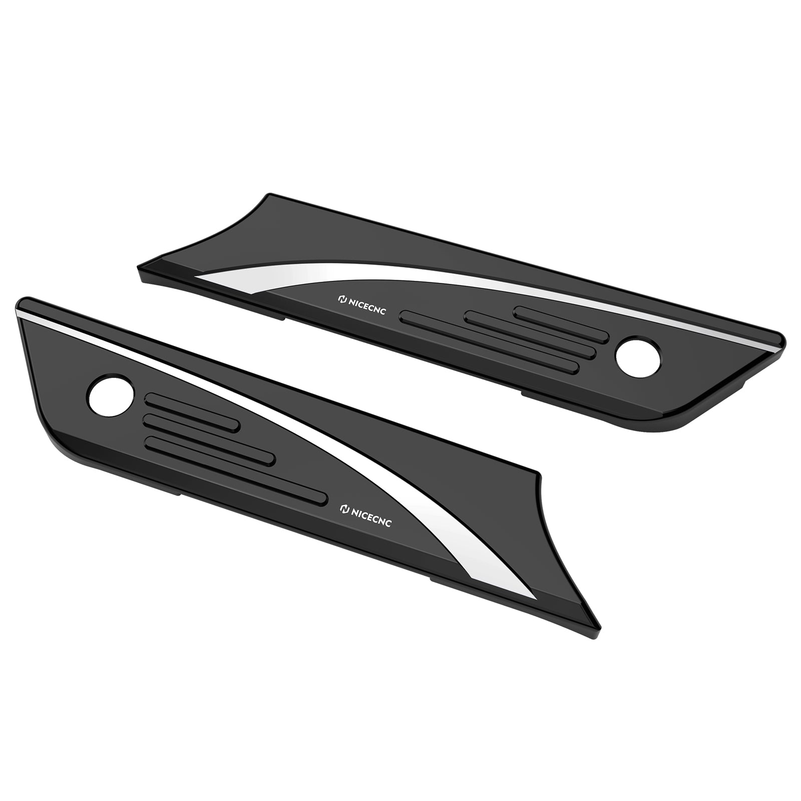 Saddle Bag Saddlebags Latch Decorative Covers For Harley Road King Street Glide