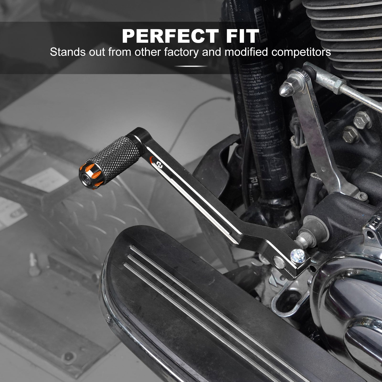 Heel Toe Gear Shifter Levers Pegs For Harley Road King Electra Street Glide Ultra Limited