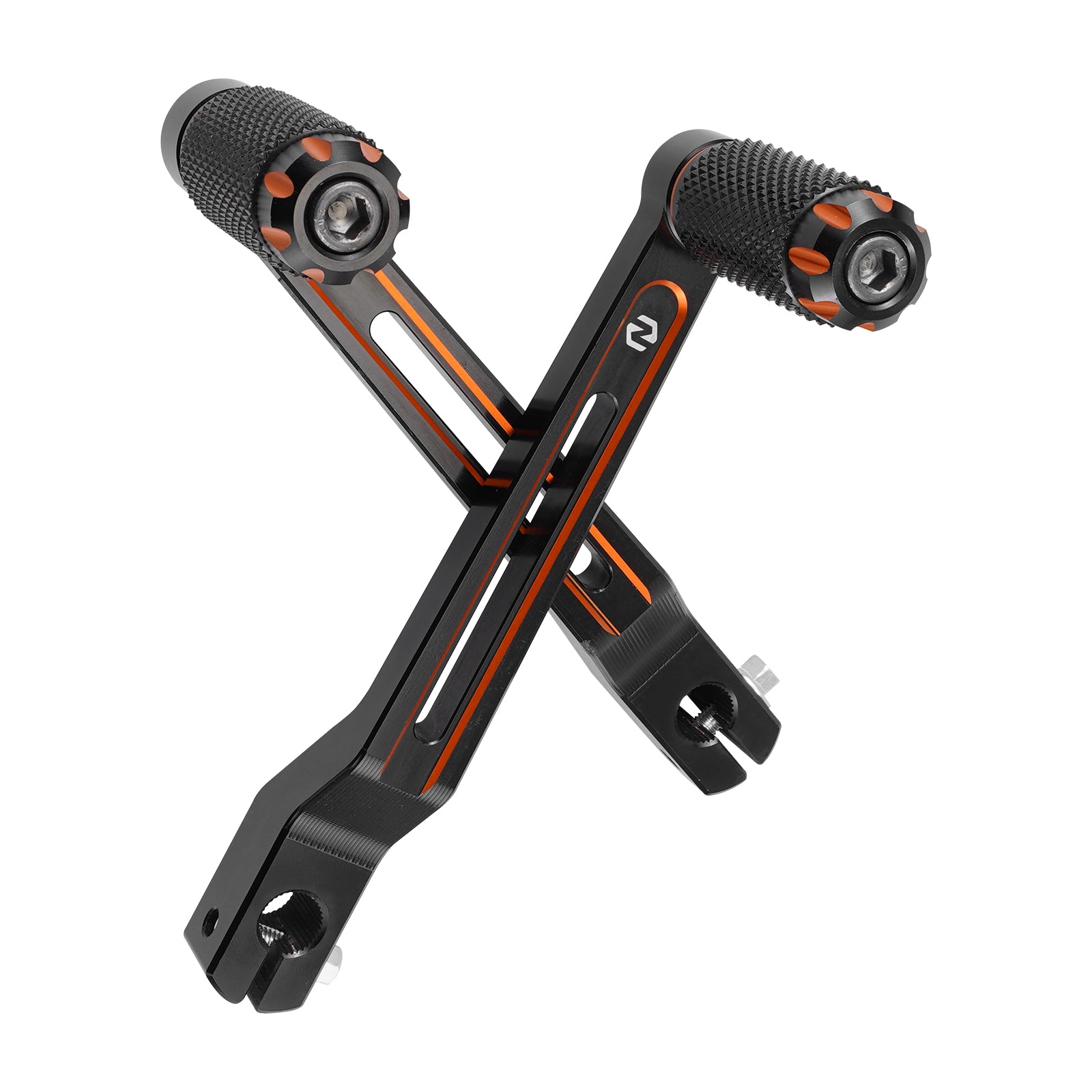 Heel Toe Gear Shifter Levers Pegs For Harley Softail Slim Deluxe Fat Boy 114 Heritage Classic