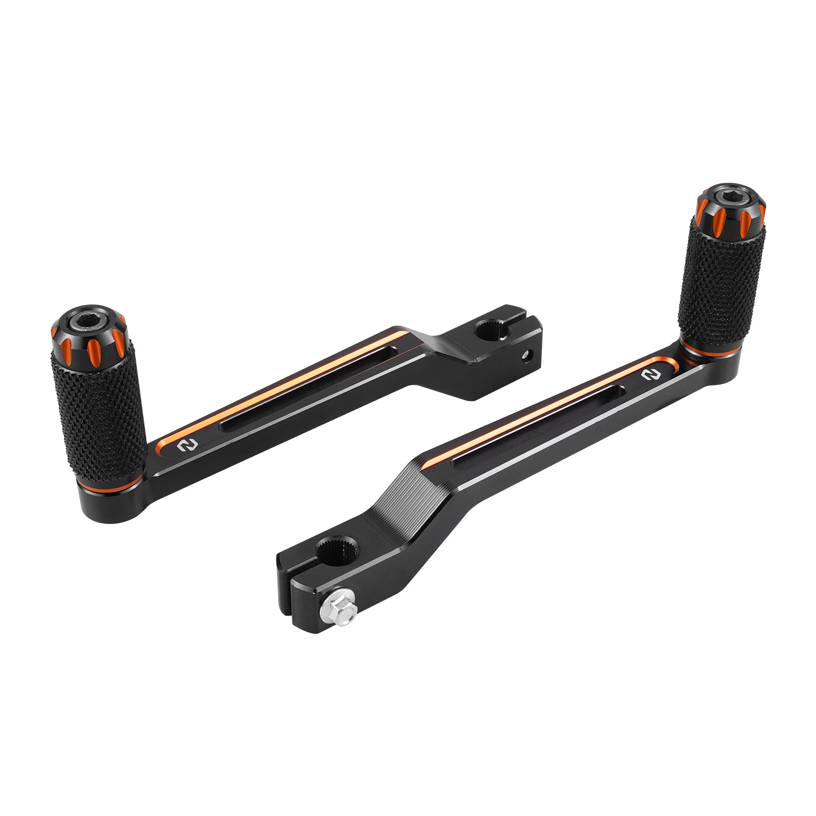 Heel Toe Gear Shifter Levers Pegs For Harley Softail Slim Deluxe Fat Boy 114 Heritage Classic