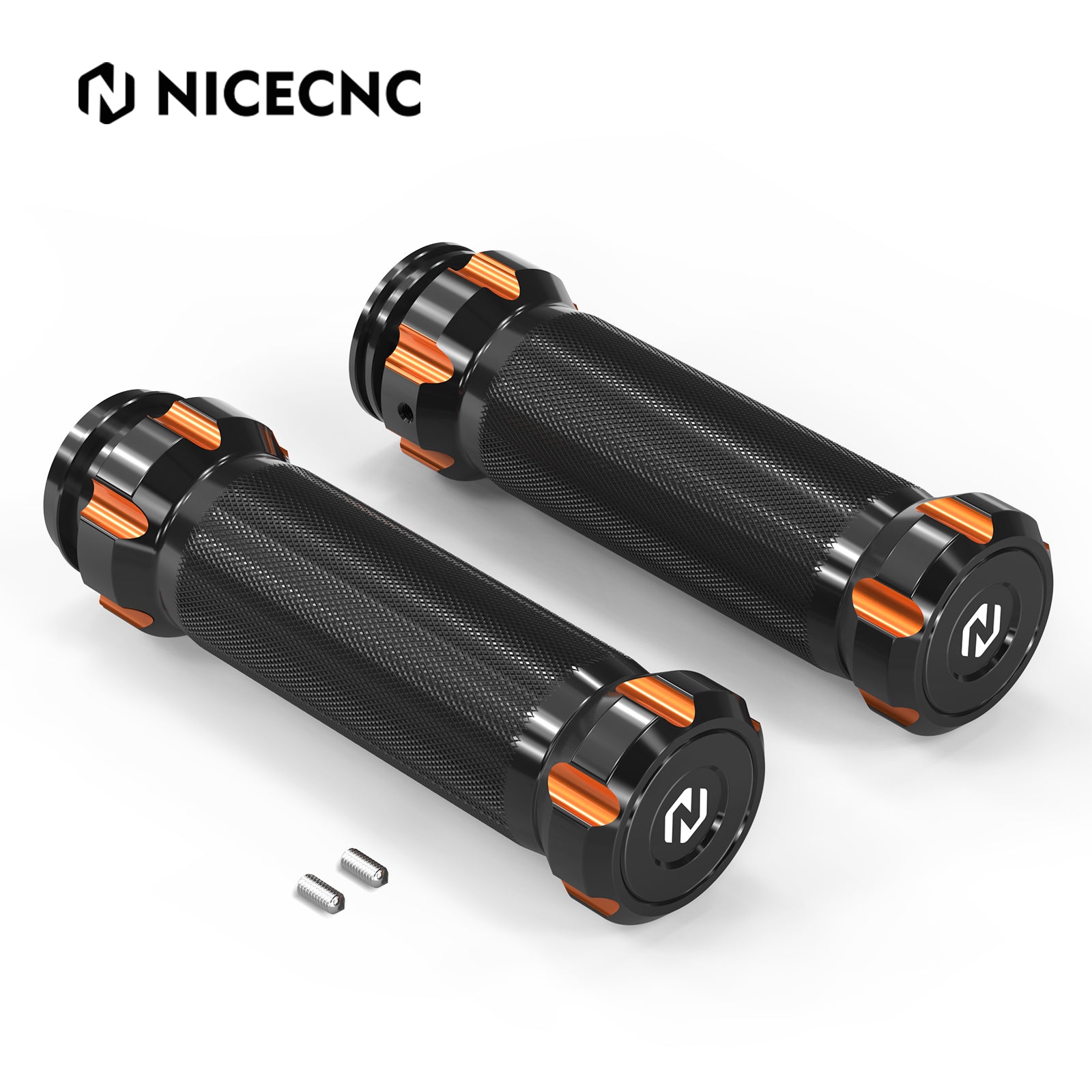 Short Clutch Brake Lever + Handlebar Grips For Harley Road King Electra Street Glide