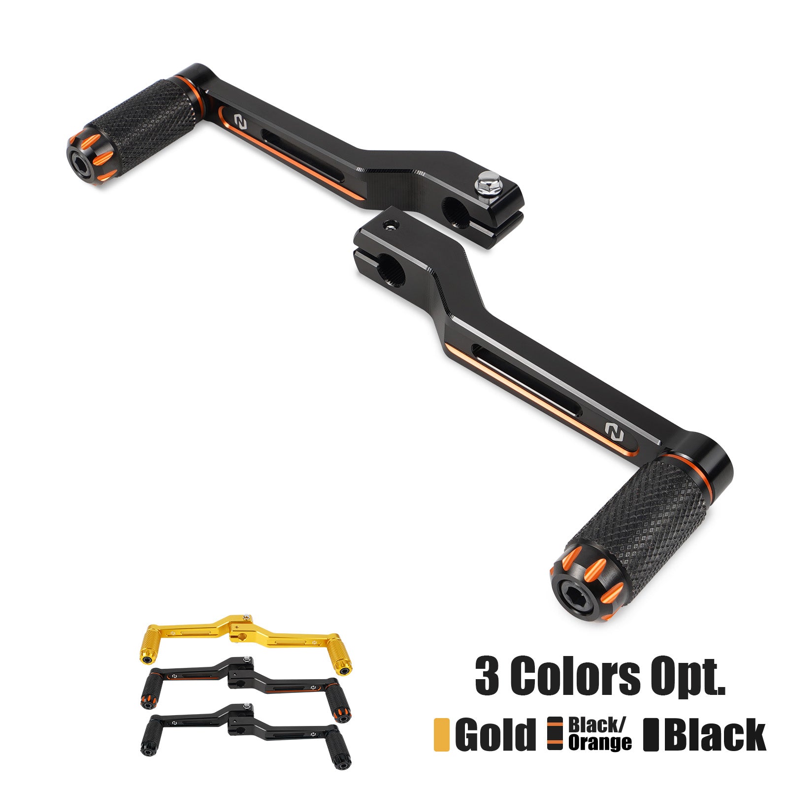 Short Heel Toe Shifter Shift Levers Set For Harley Road King Street Glide Ultra Limited