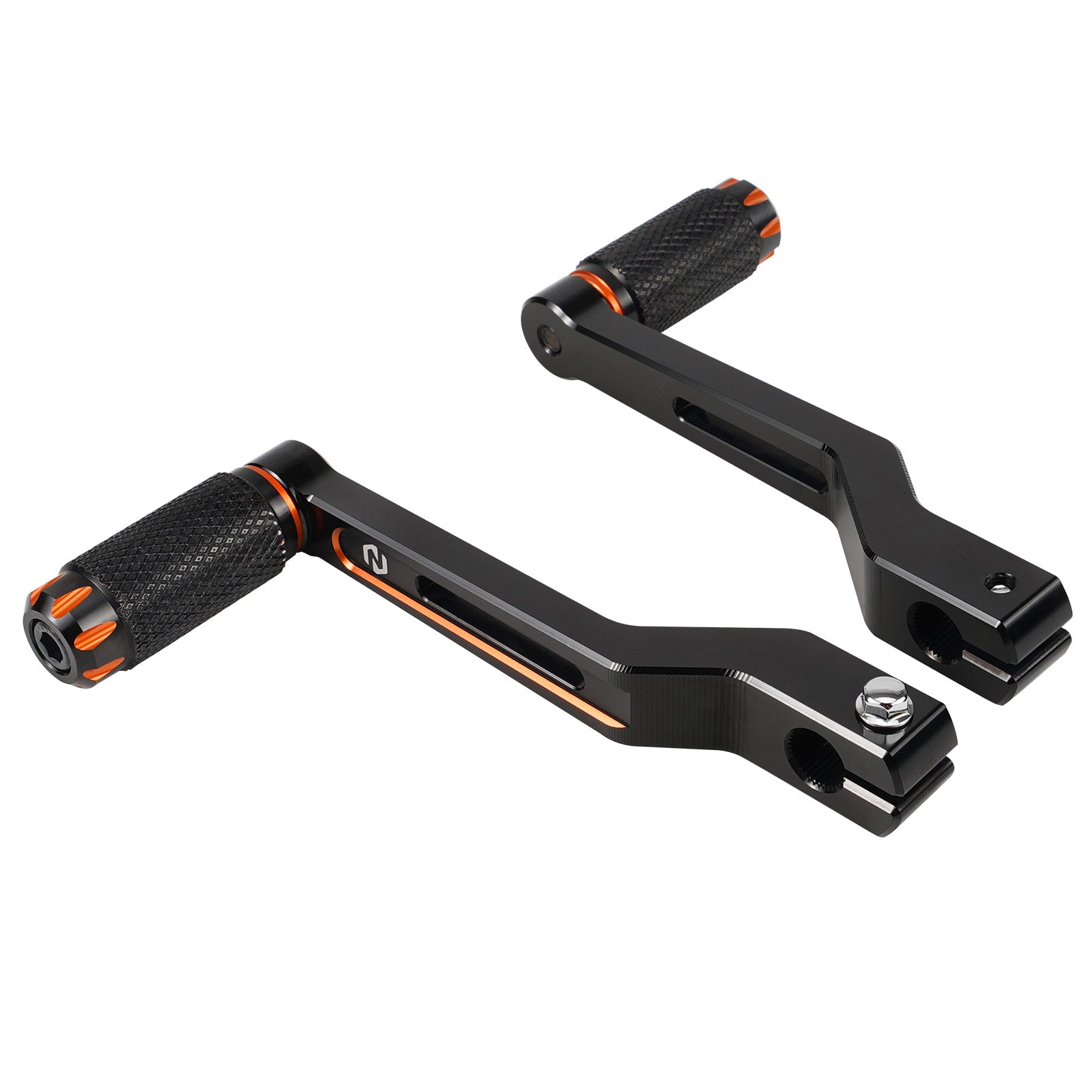 Short Heel Toe Shifter Shift Levers Set For Harley Road King Street Glide Ultra Limited
