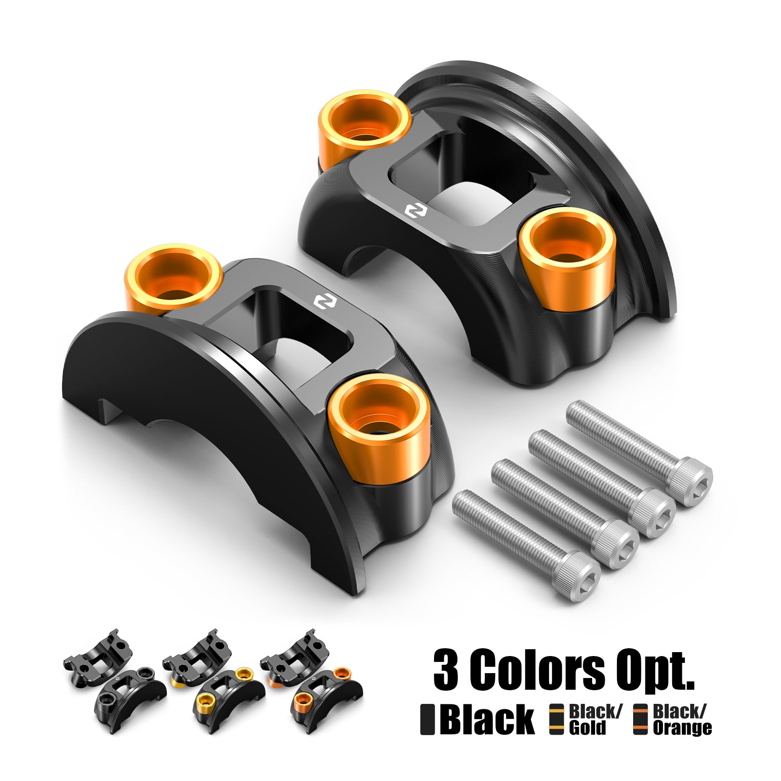 Brake Clutch Perch Half Clamp Kit For Harley Dyna Super Glide Low Rider Street Bob