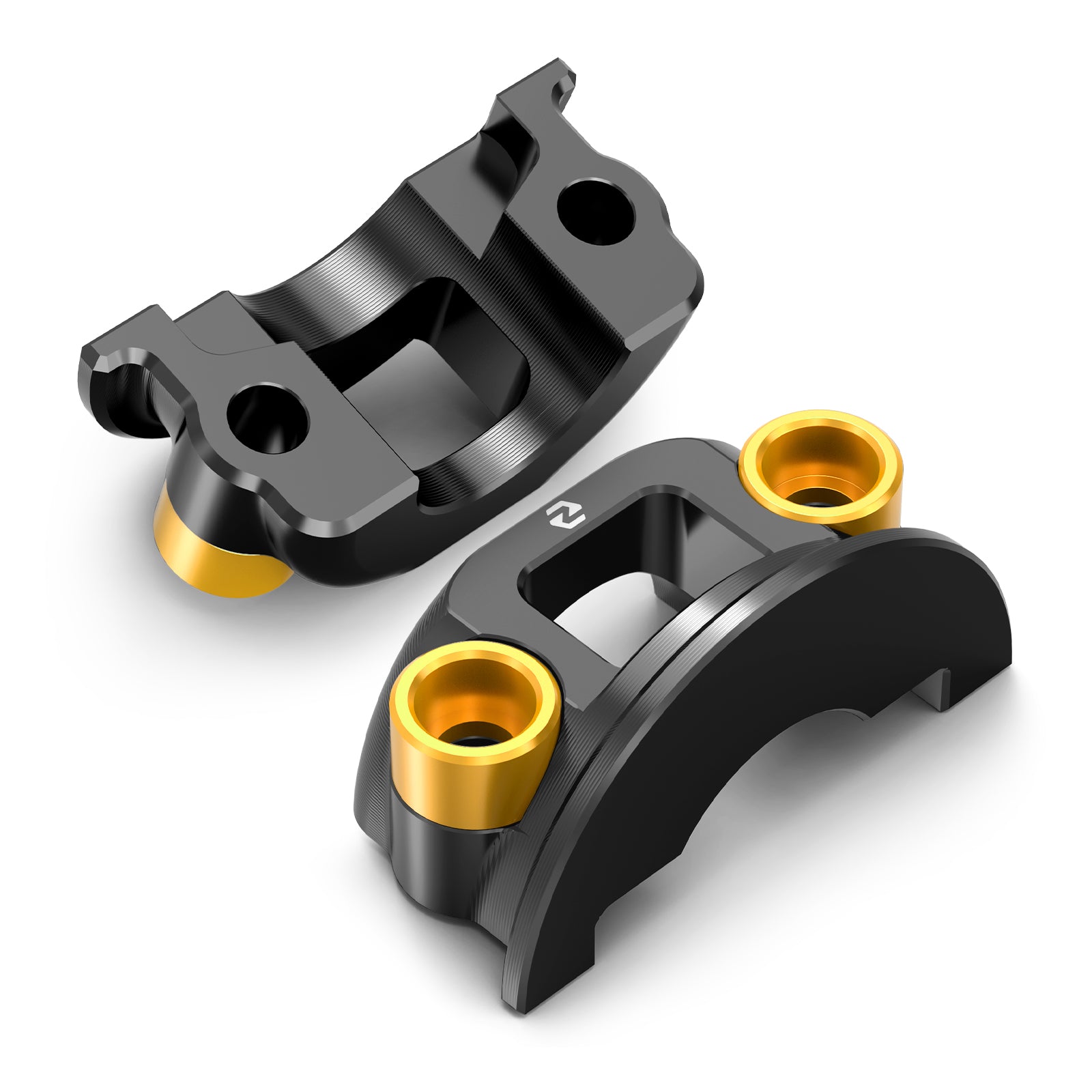 Brake Clutch Lever Perch Half Clamp Kit For Harley Softail Custom Slim Deluxe Standard