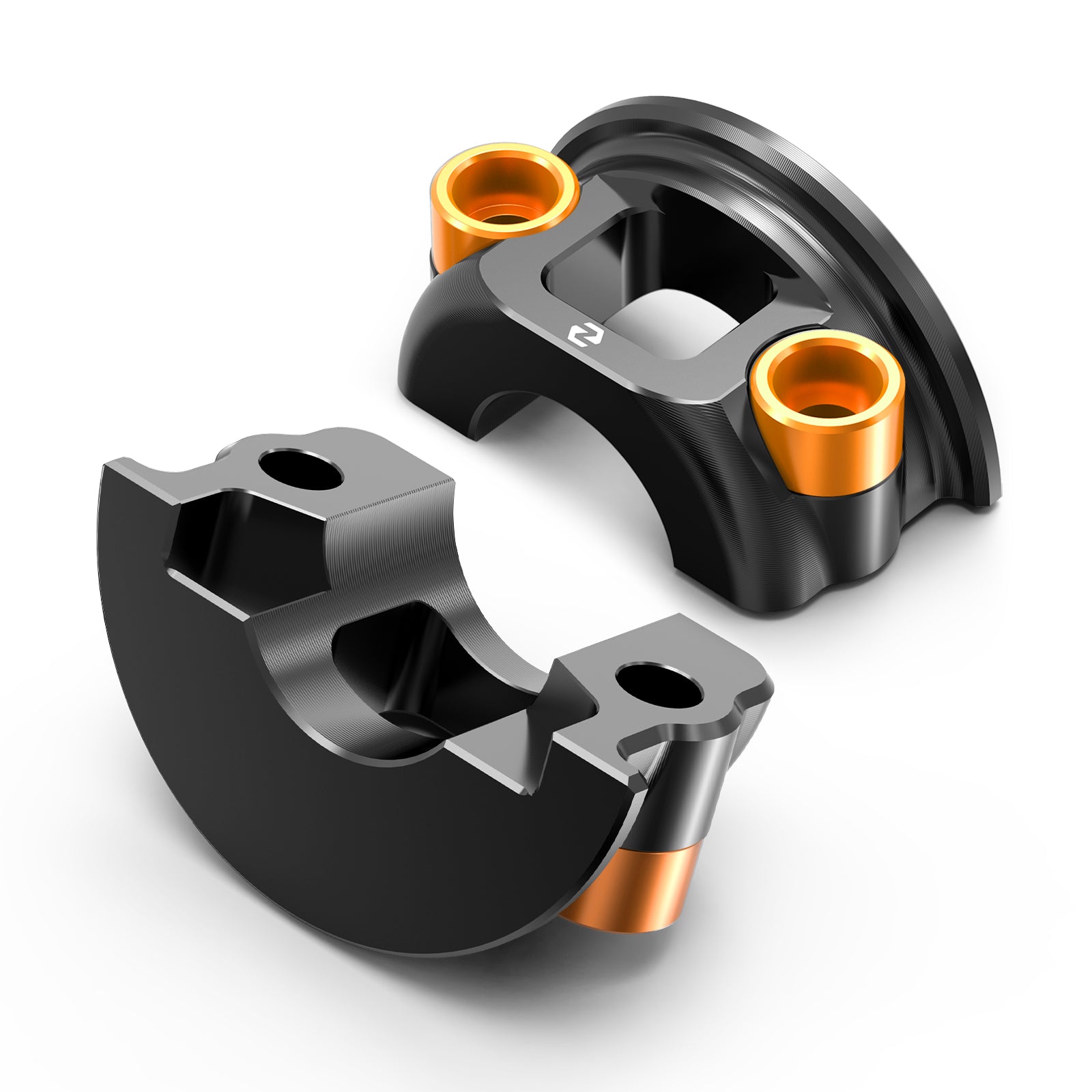 Brake Clutch Lever Perch Half Clamp Kit For Harley Softail Custom Slim Deluxe Standard