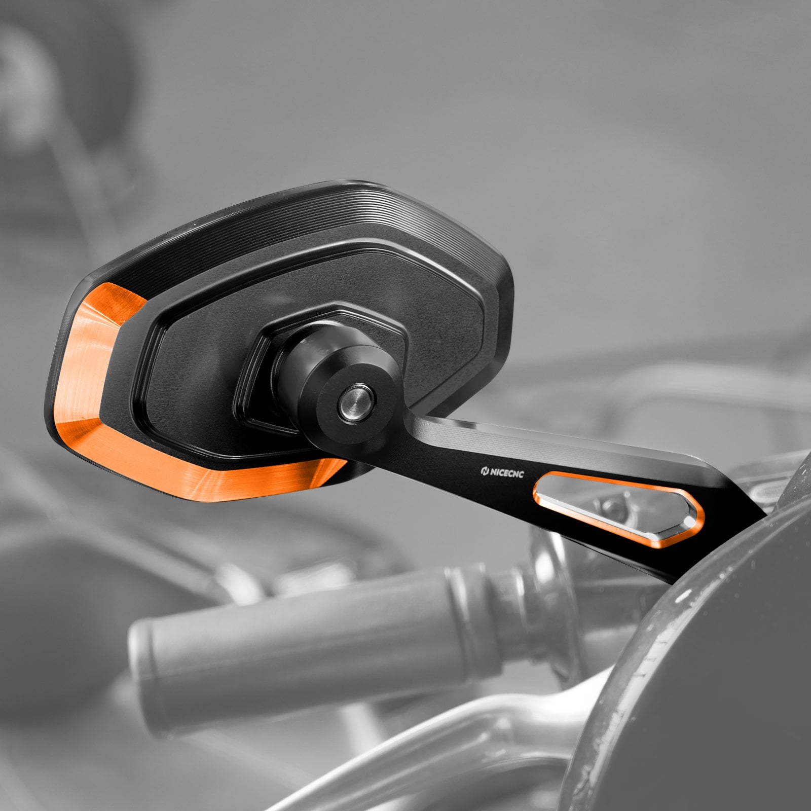 Convex Rear View Mirrors Kit For Harley Road King Tri Electra Street Glide Ultra Limited